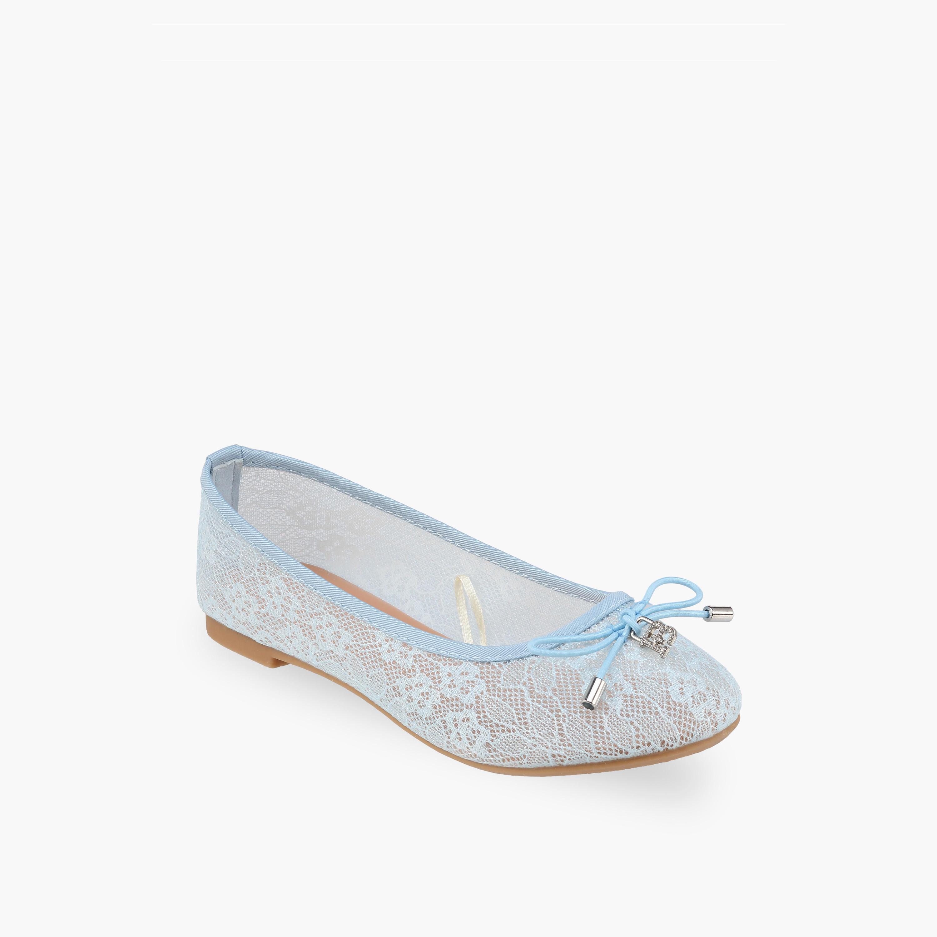 حذاء باليرينا بفيونكة للبنات من فلورا بيلا-girls-shoes-ballerinas-image-2