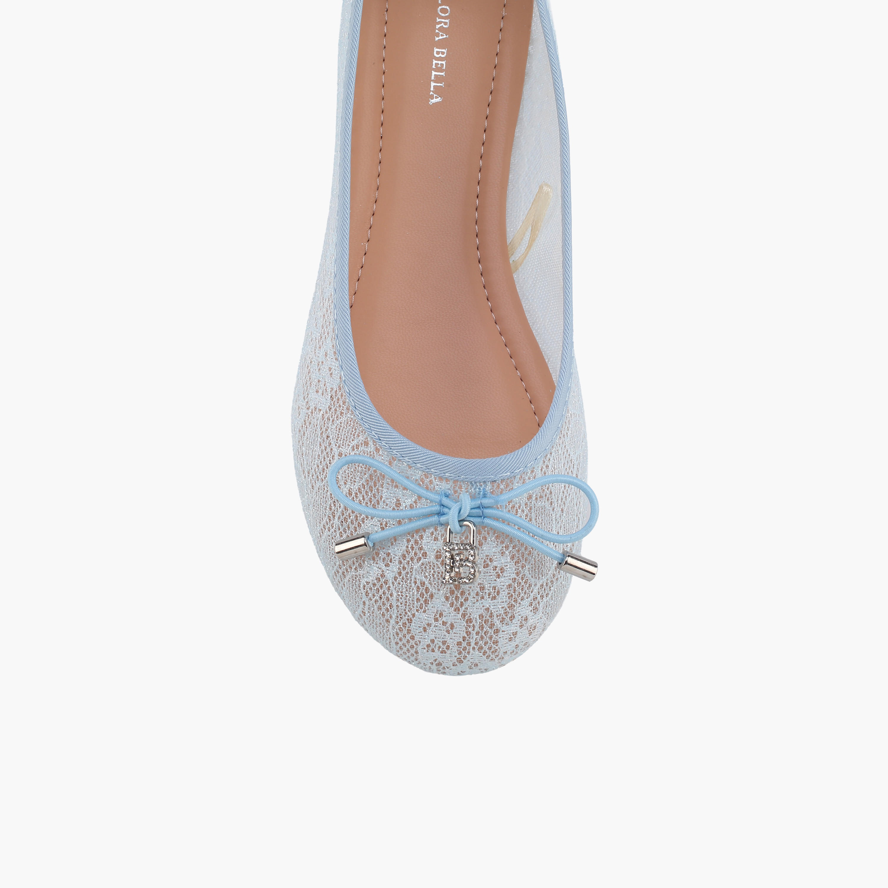 حذاء باليرينا بفيونكة للبنات من فلورا بيلا-girls-shoes-ballerinas-image-4