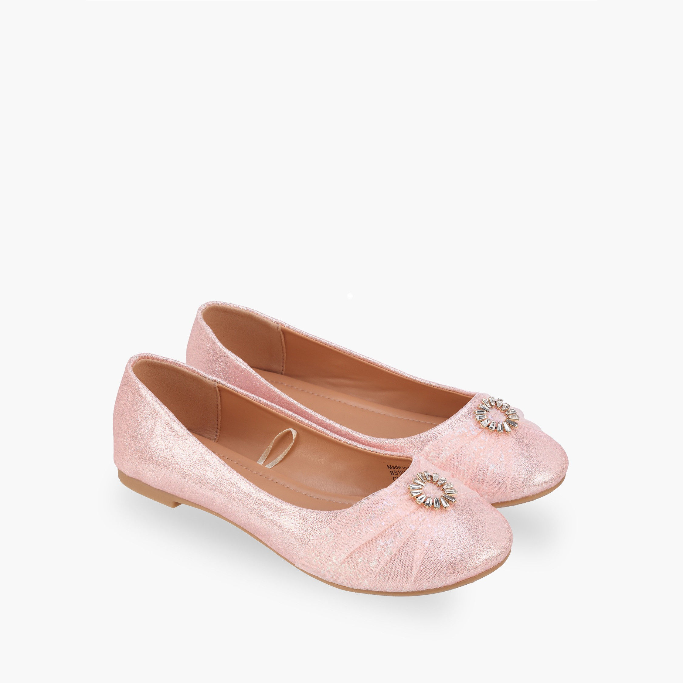 Flora Bella Girls Slip-On Ballerina Shoes-girls-shoes-ballerinas-image-1
