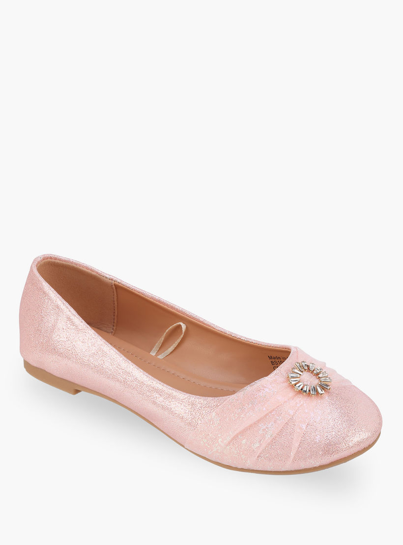 Flora Bella Girls Slip-On Ballerina Shoes-girls-shoes-ballerinas-image-2