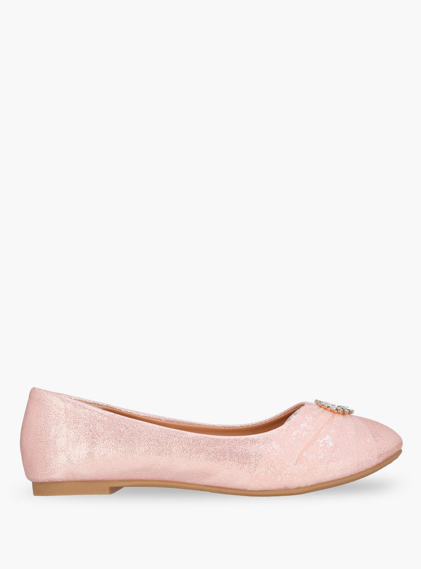 Flora Bella Girls Slip-On Ballerina Shoes-girls-shoes-ballerinas-image-3