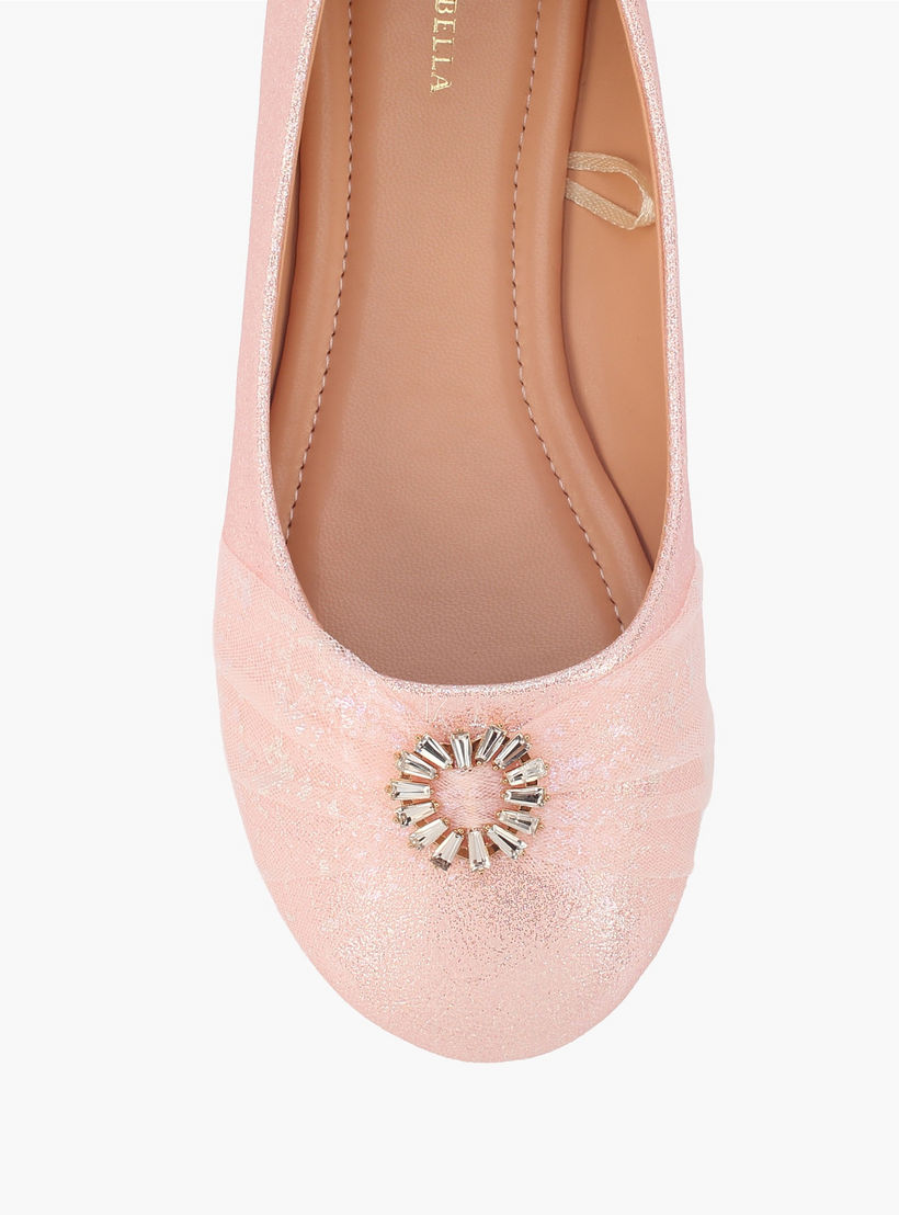 Flora Bella Girls Slip-On Ballerina Shoes-girls-shoes-ballerinas-image-4