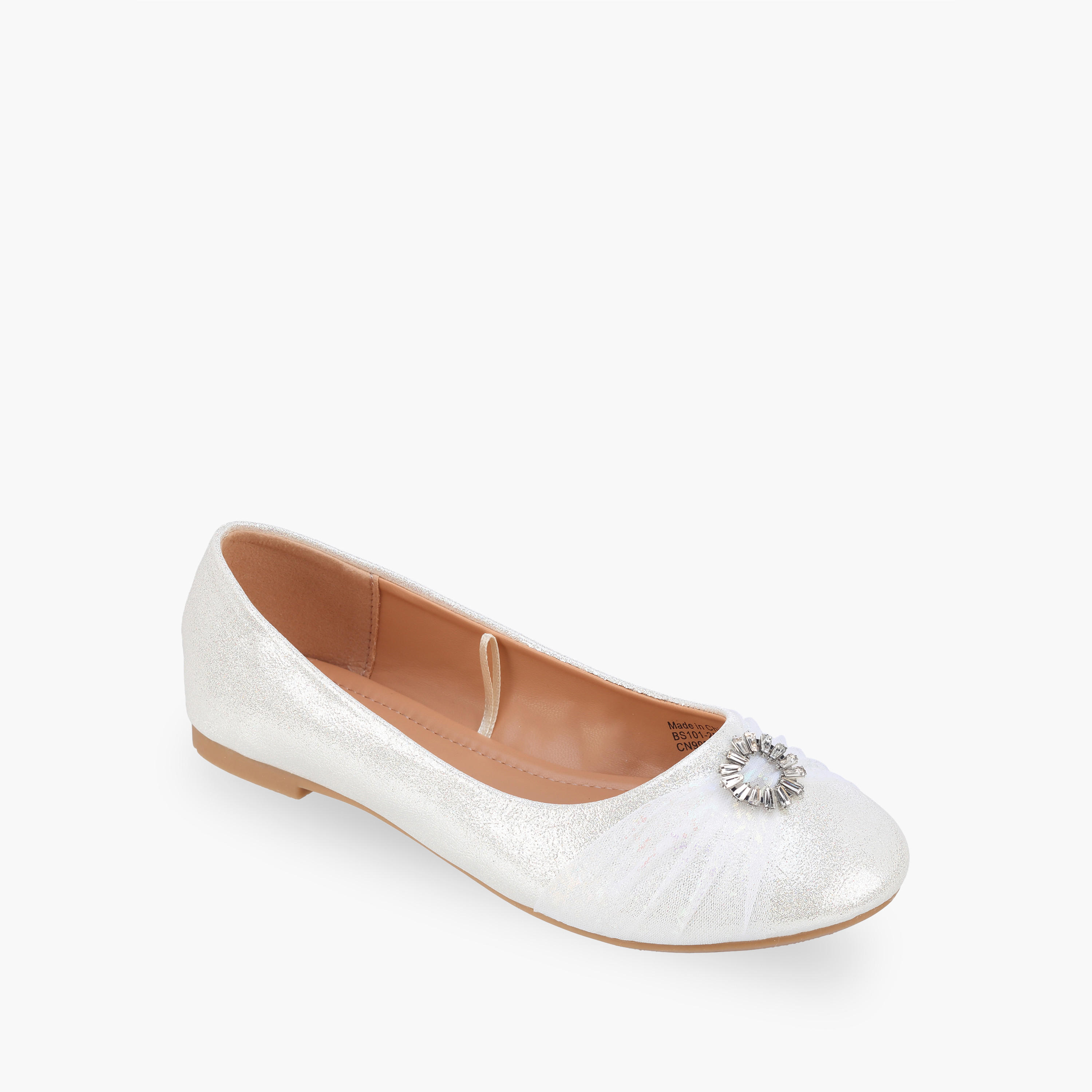 Flora Bella Girls Slip-On Ballerina Shoes-girls-shoes-ballerinas-image-2