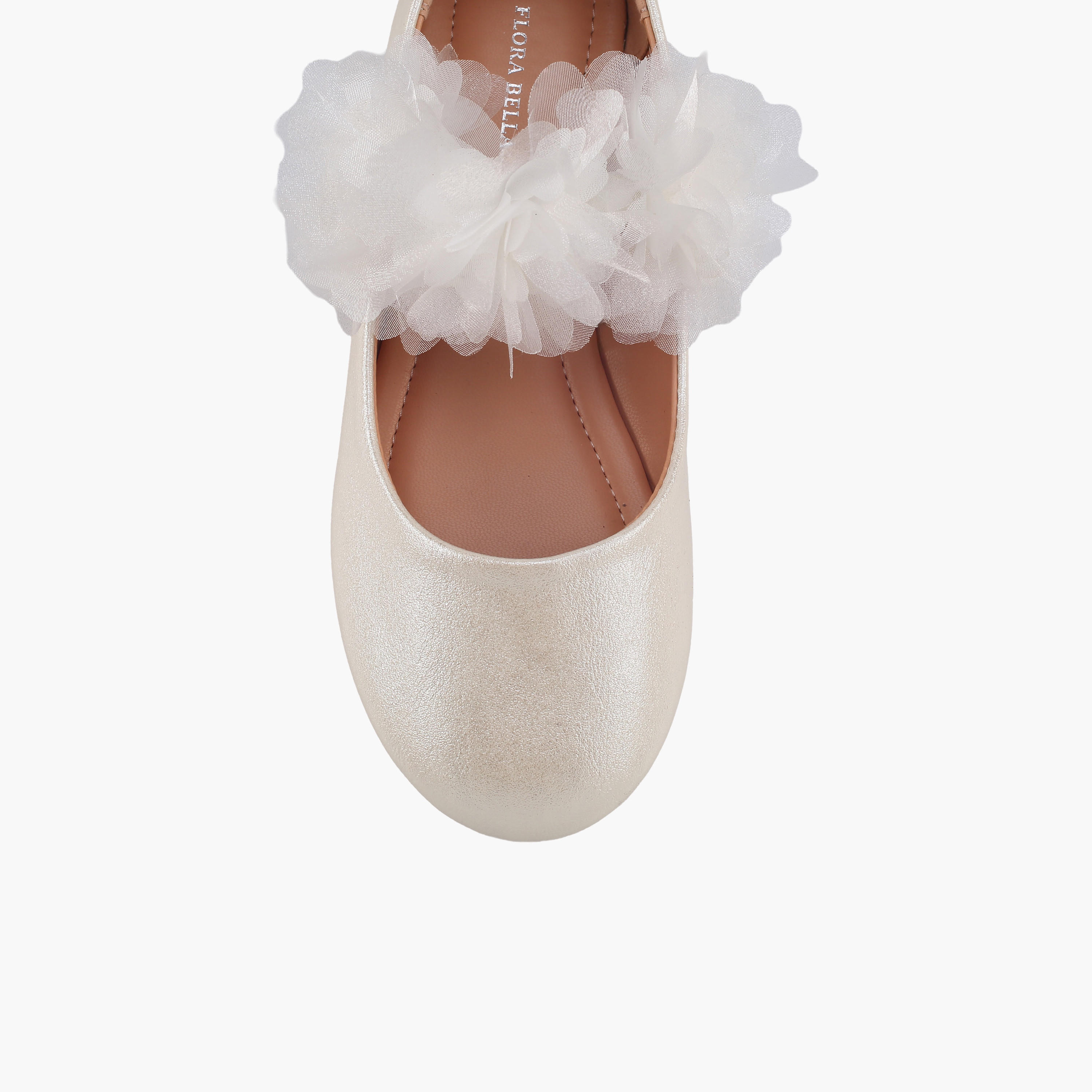 حذاء باليرينا مزين للبنات من فلورا بيلا-girls-shoes-ballerinas-image-4