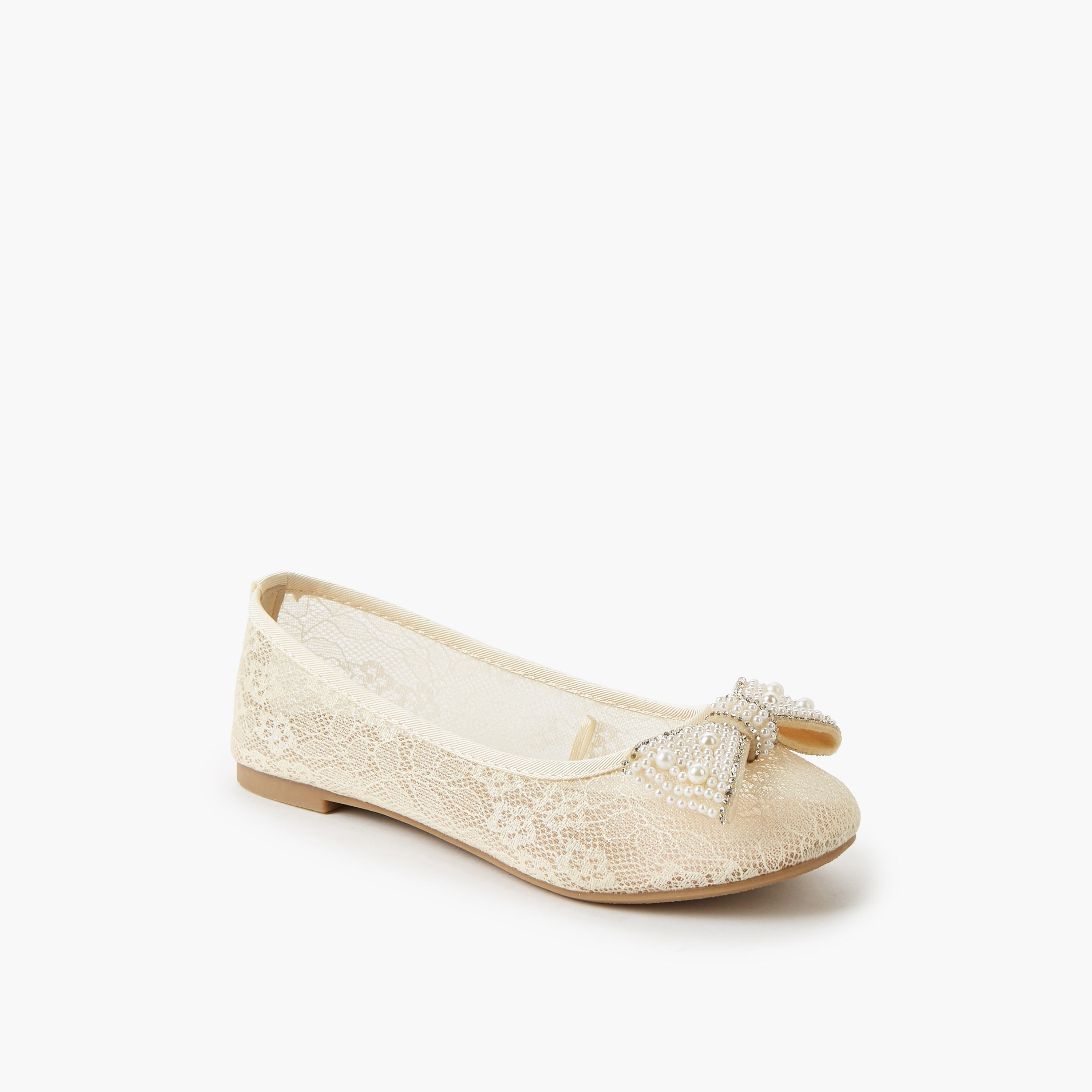 Flora Bella Girls Slip-On Ballerina Shoes-girls-shoes-ballerinas-image-2