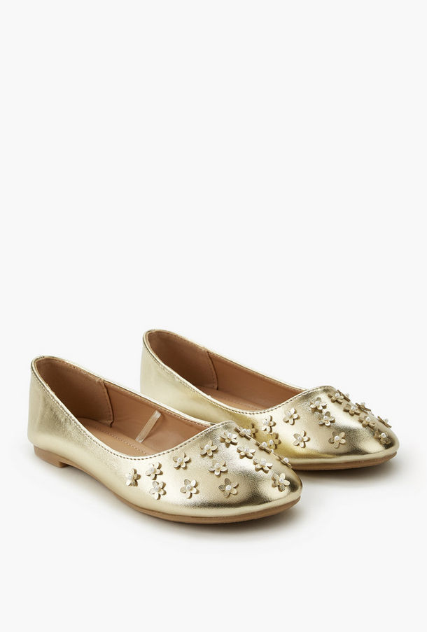 Flora Bella Girls Slip-On Ballerina Shoes-girls-shoes-ballerinas-image-1