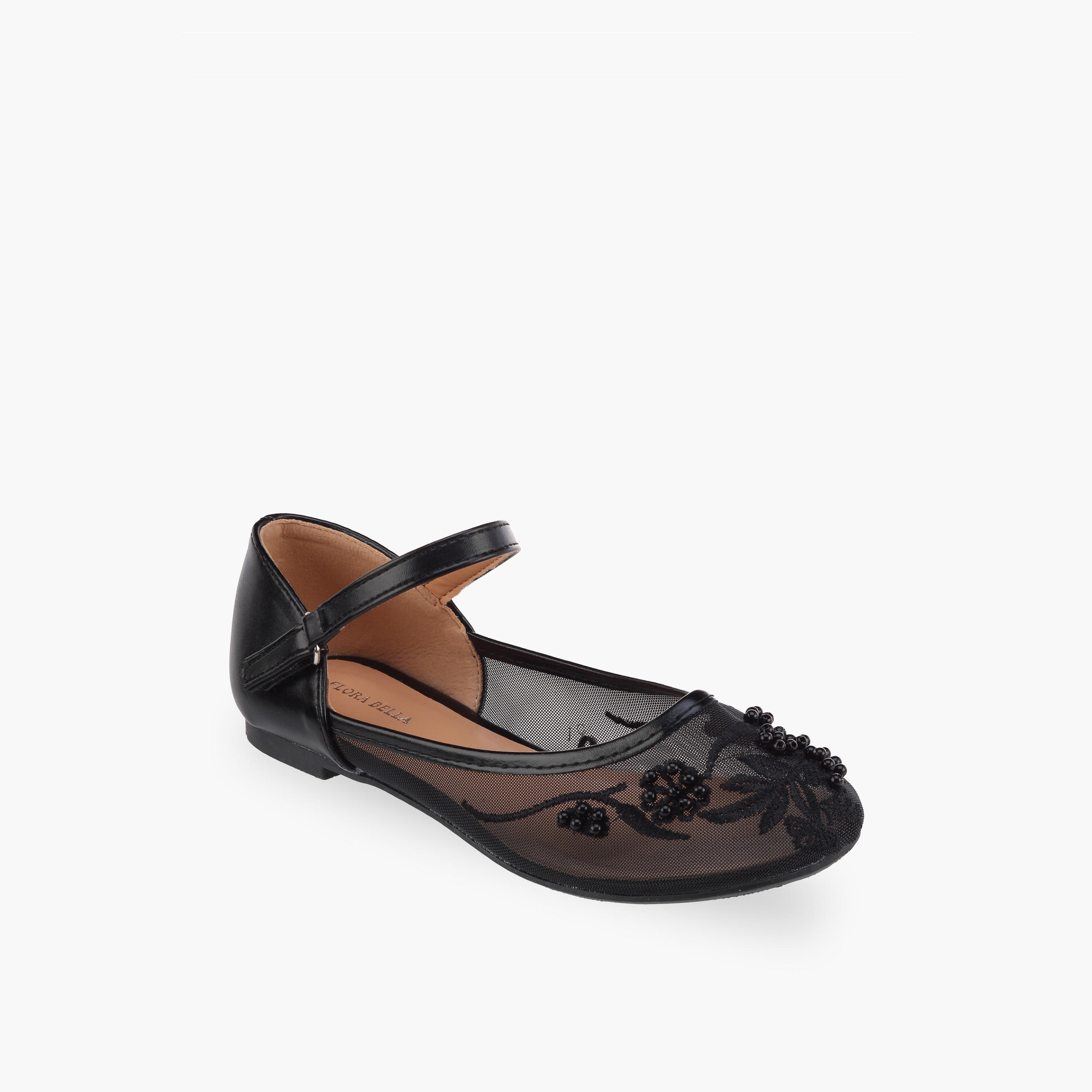 Flora Bella Girls Embroidered Mary Jane Shoes-girls-shoes-maryjanes-image-2