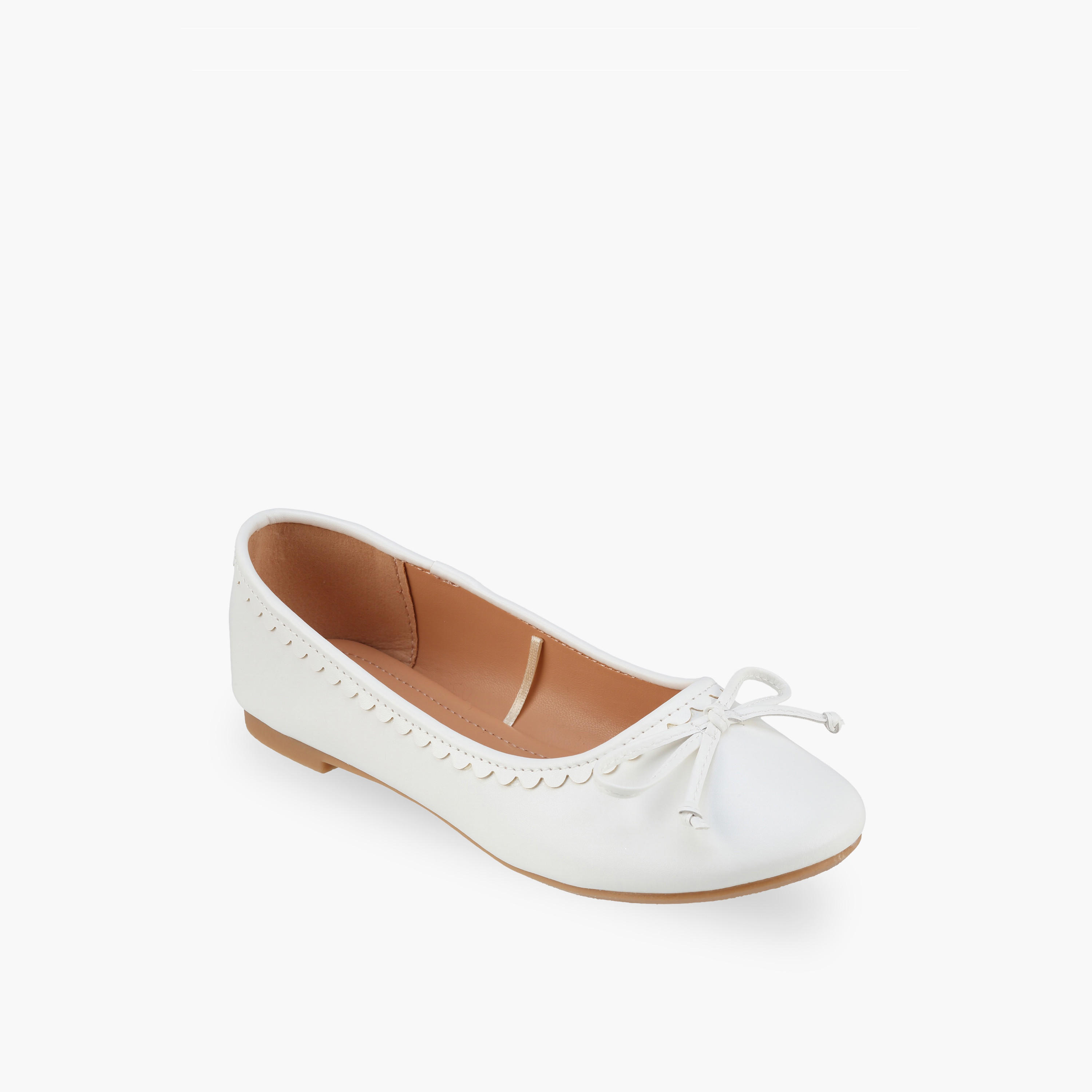 Flora Bella Girls Bow Accent Ballerina Shoes-girls-shoes-ballerinas-image-2