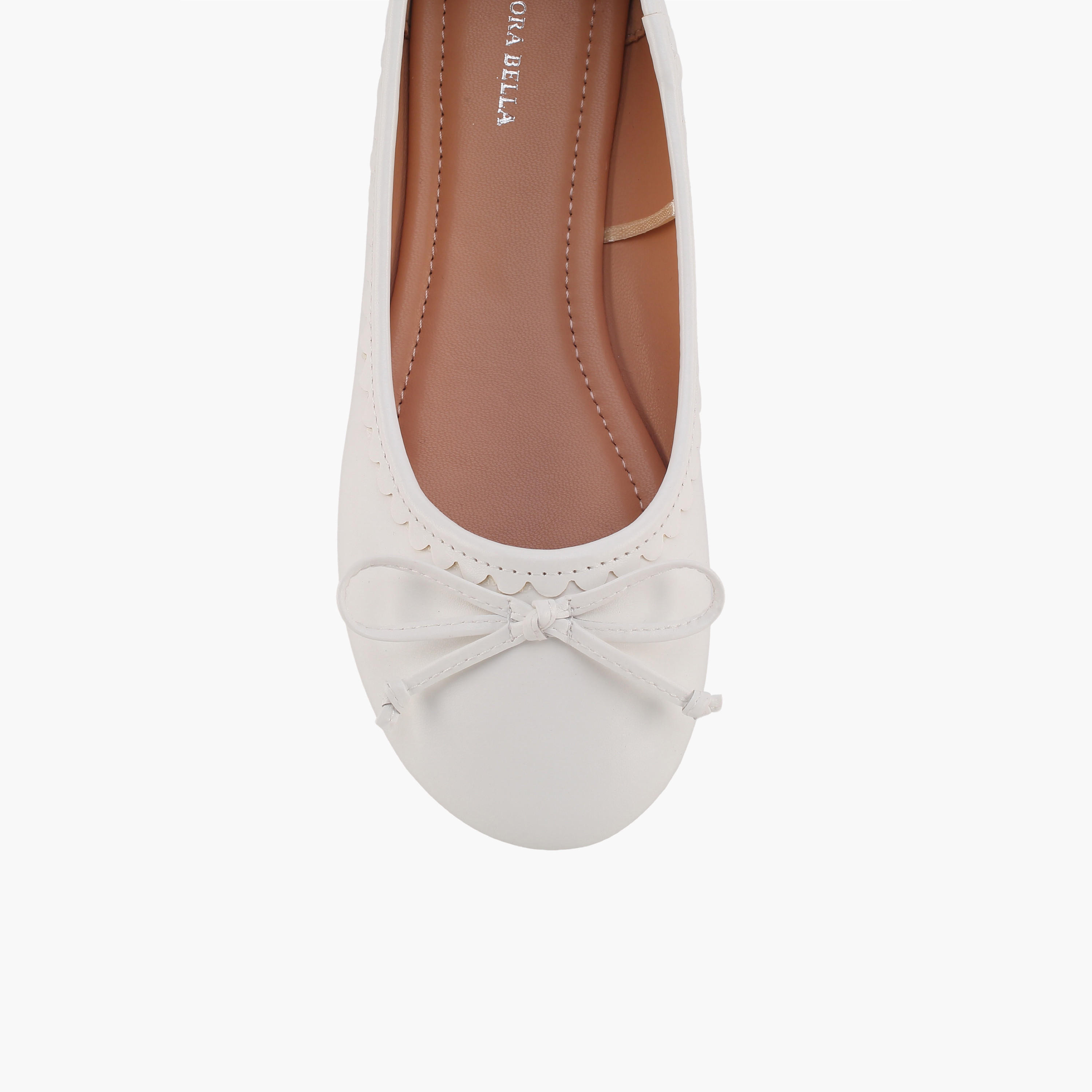 Flora Bella Girls Bow Accent Ballerina Shoes-girls-shoes-ballerinas-image-4