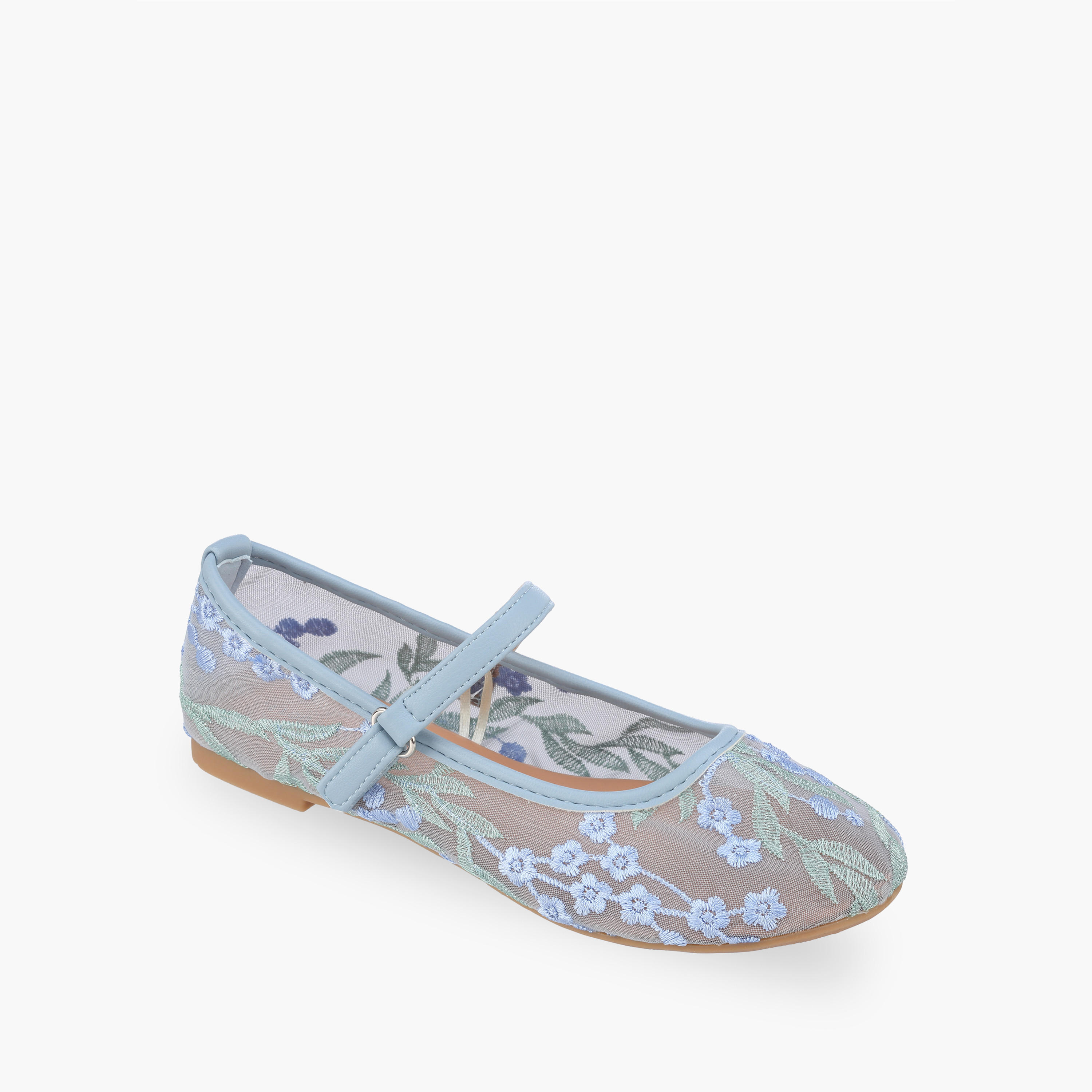 Flora Bella Girls Hook & Loop Mary Jane Shoes-girls-shoes-maryjanes-image-8