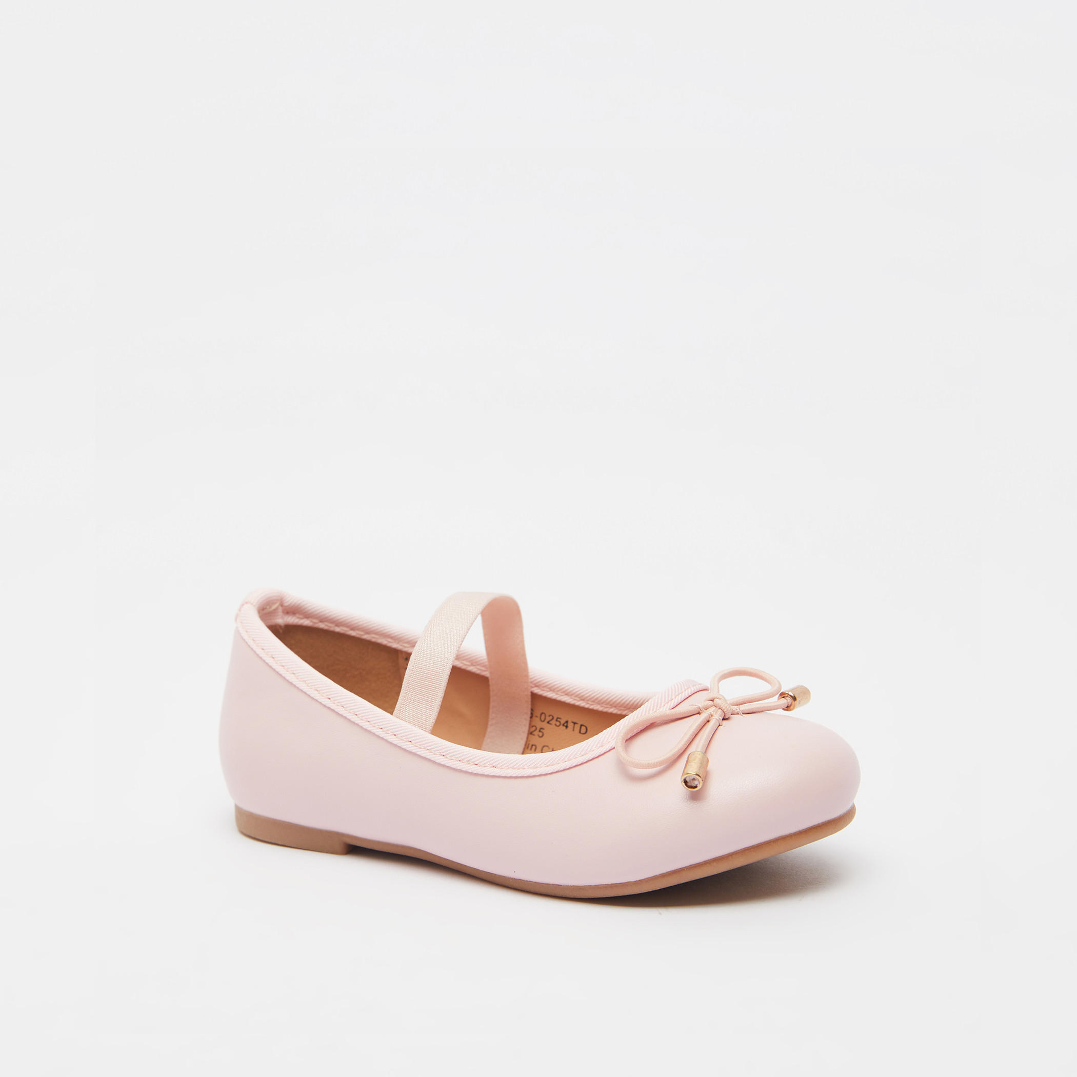حذاء باليرينا بمقدمة مستديرة وبطانة من جونيورز-girls-shoes-ballerinas-image-2