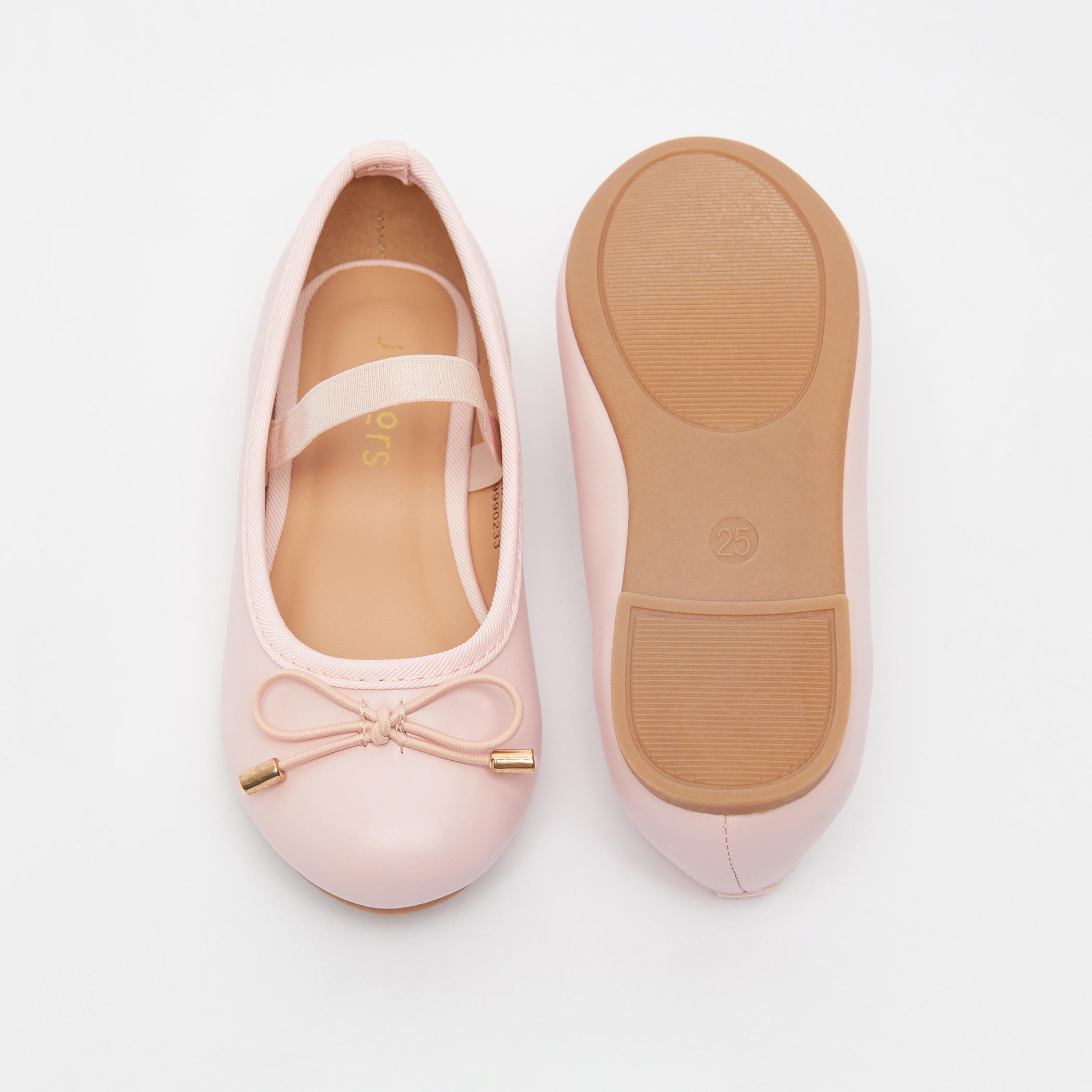 حذاء باليرينا بمقدمة مستديرة وبطانة من جونيورز-girls-shoes-ballerinas-image-5