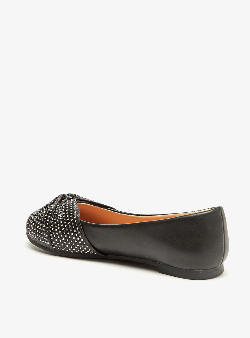Celeste Girls' Embellished Slip-On Ballerina Shoes-girls-shoes-ballerinas-image-2