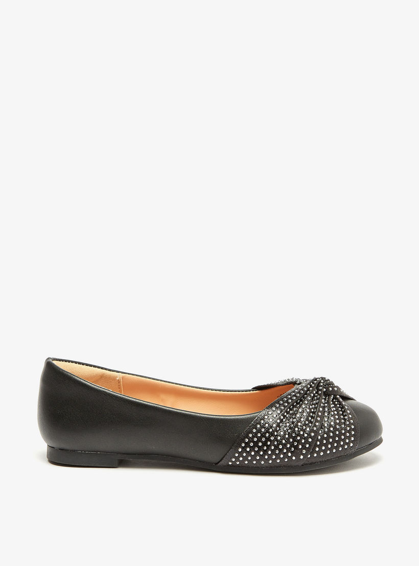 Celeste Girls' Embellished Slip-On Ballerina Shoes-girls-shoes-ballerinas-image-3