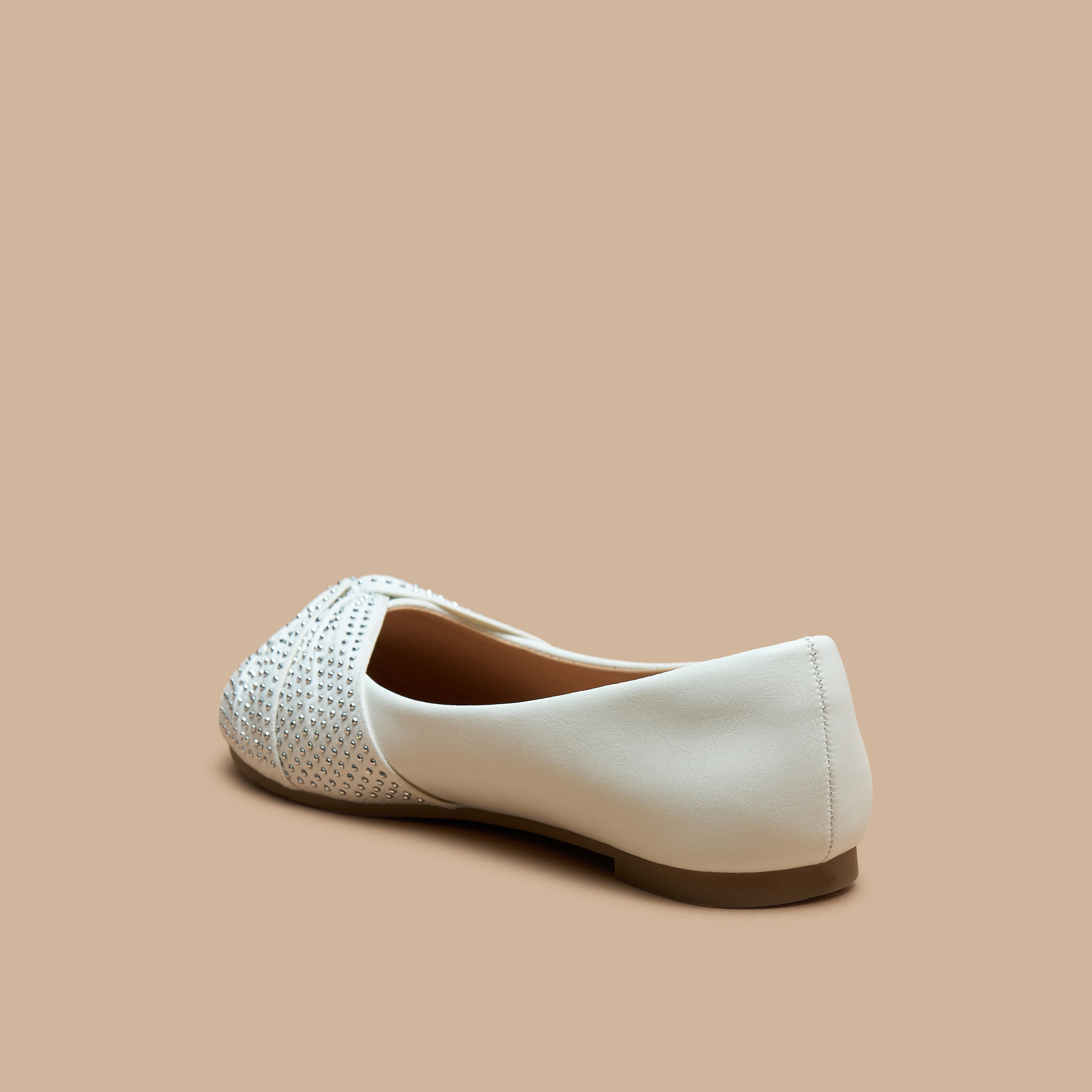 حذاء باليرينا مزيّن سهل الارتداء للفتيات من سيليست-girls-shoes-ballerinas-image-2