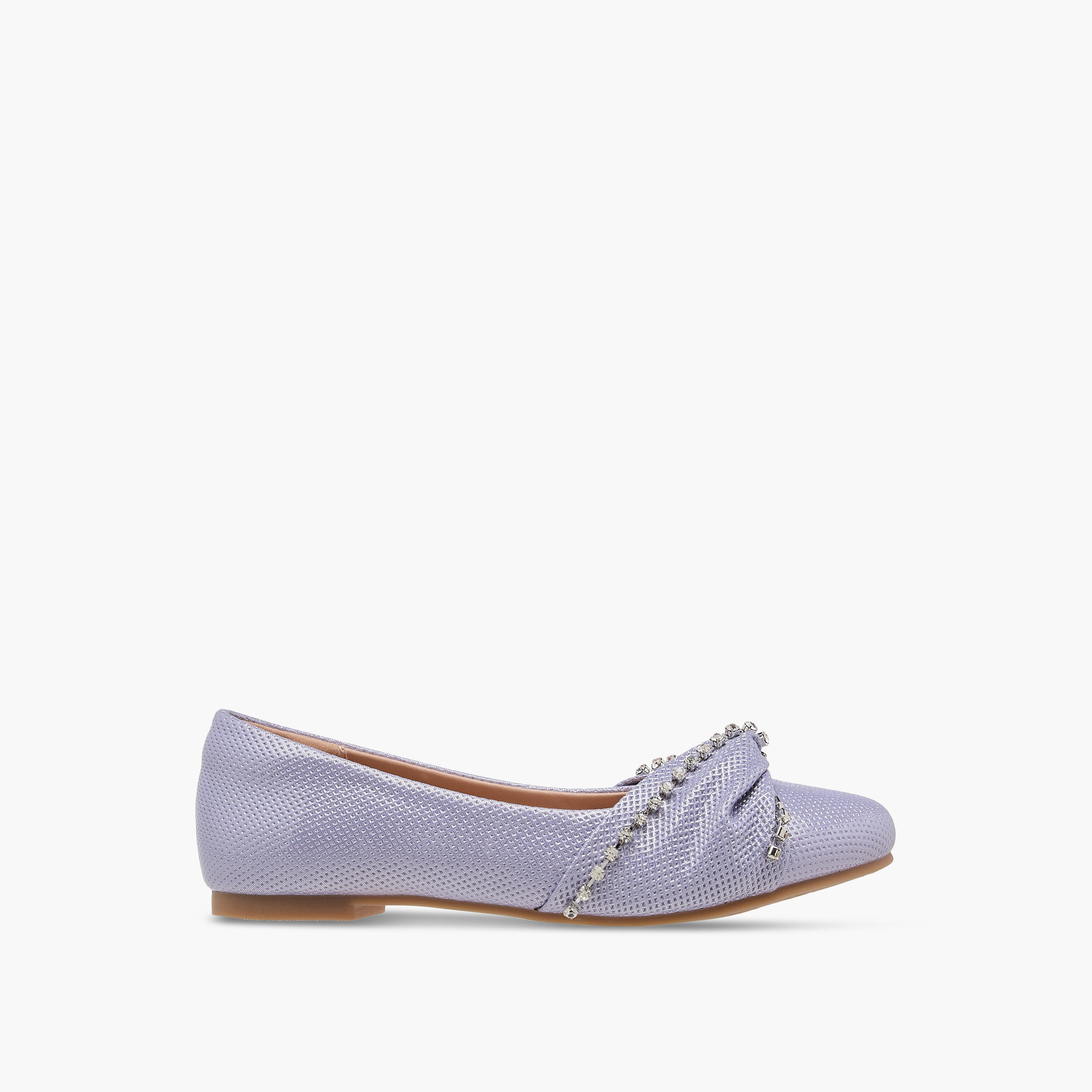 Celeste Girls' Embellished Slip-On Ballerina Shoes-girls-shoes-ballerinas-image-3