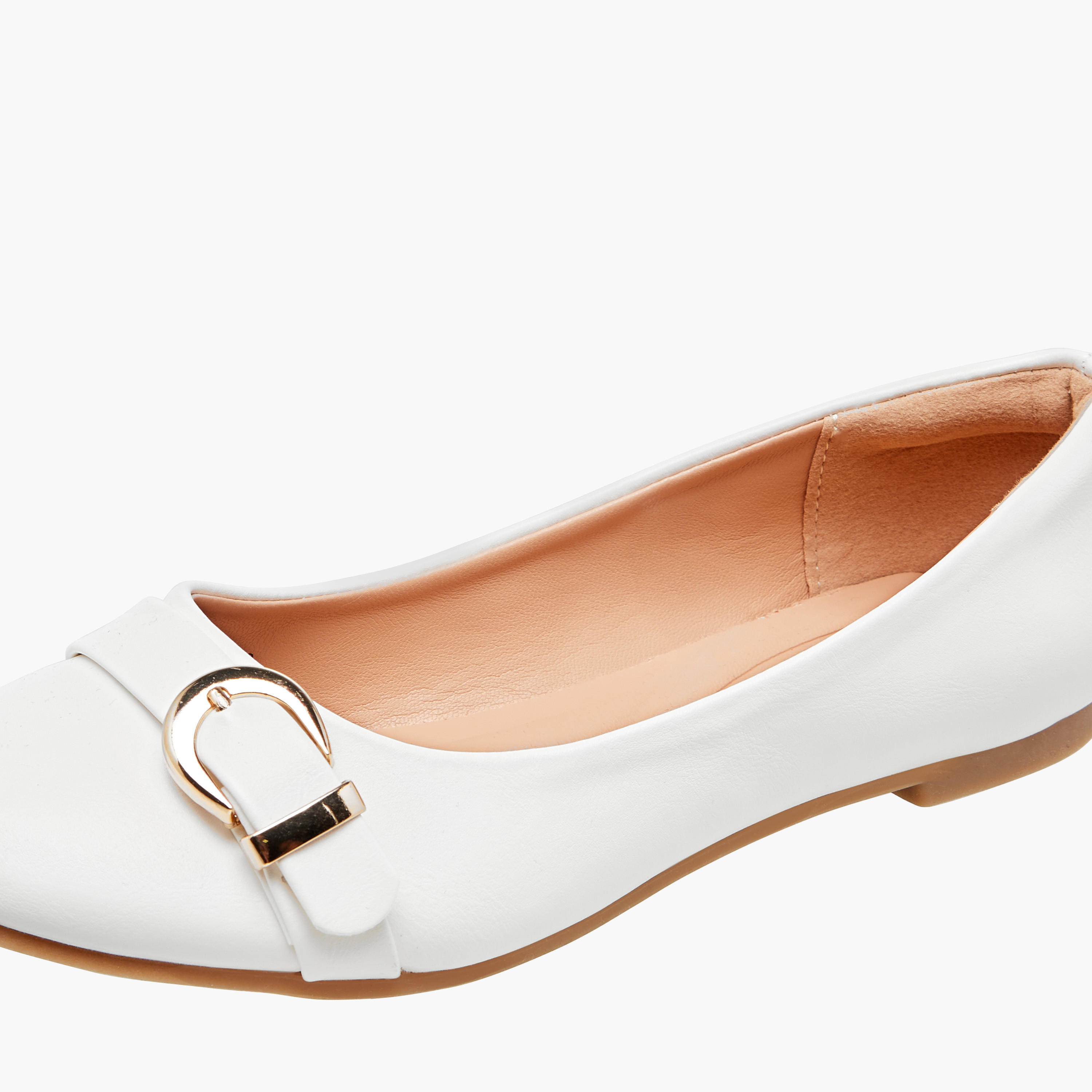 Little Missy Buckle Accent Ballerina Shoes-girls-shoes-ballerinas-image-5