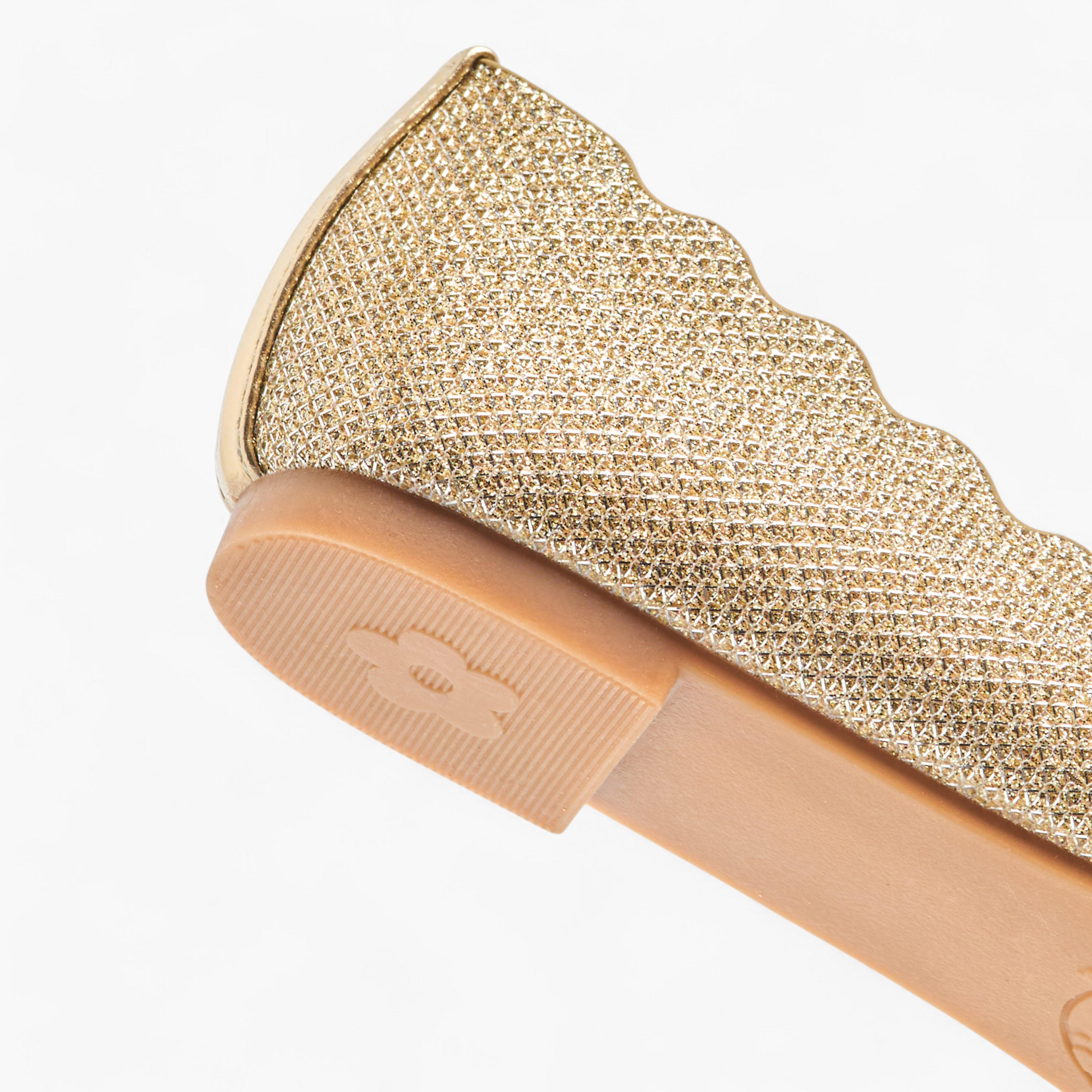 Little Missy Embellished Slip-On Ballerina Shoes with Scallop Detail-girls-shoes-ballerinas-image-6