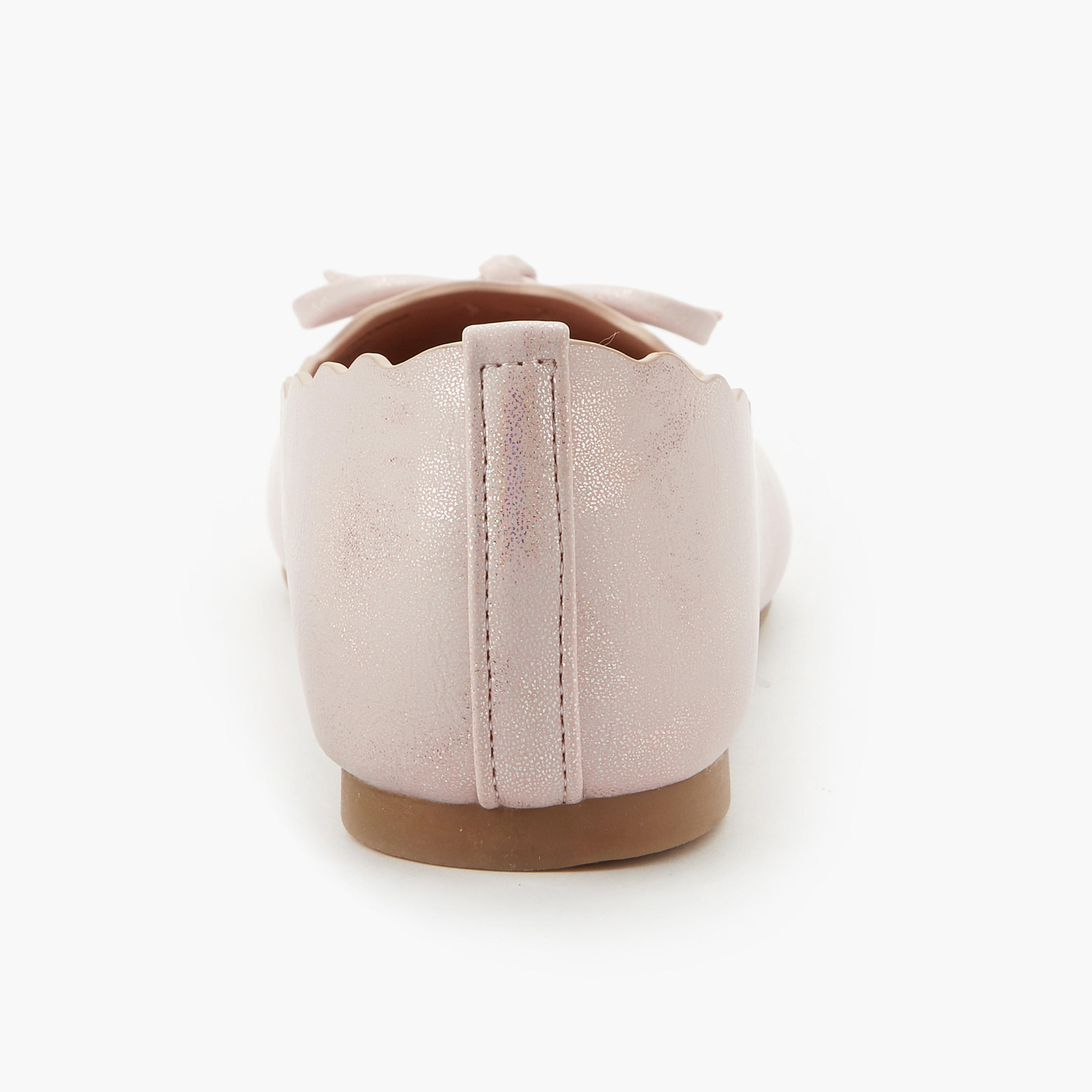 Little Missy Girls Scallop Trim Ballerina Shoes-girls-shoes-ballerinas-image-5