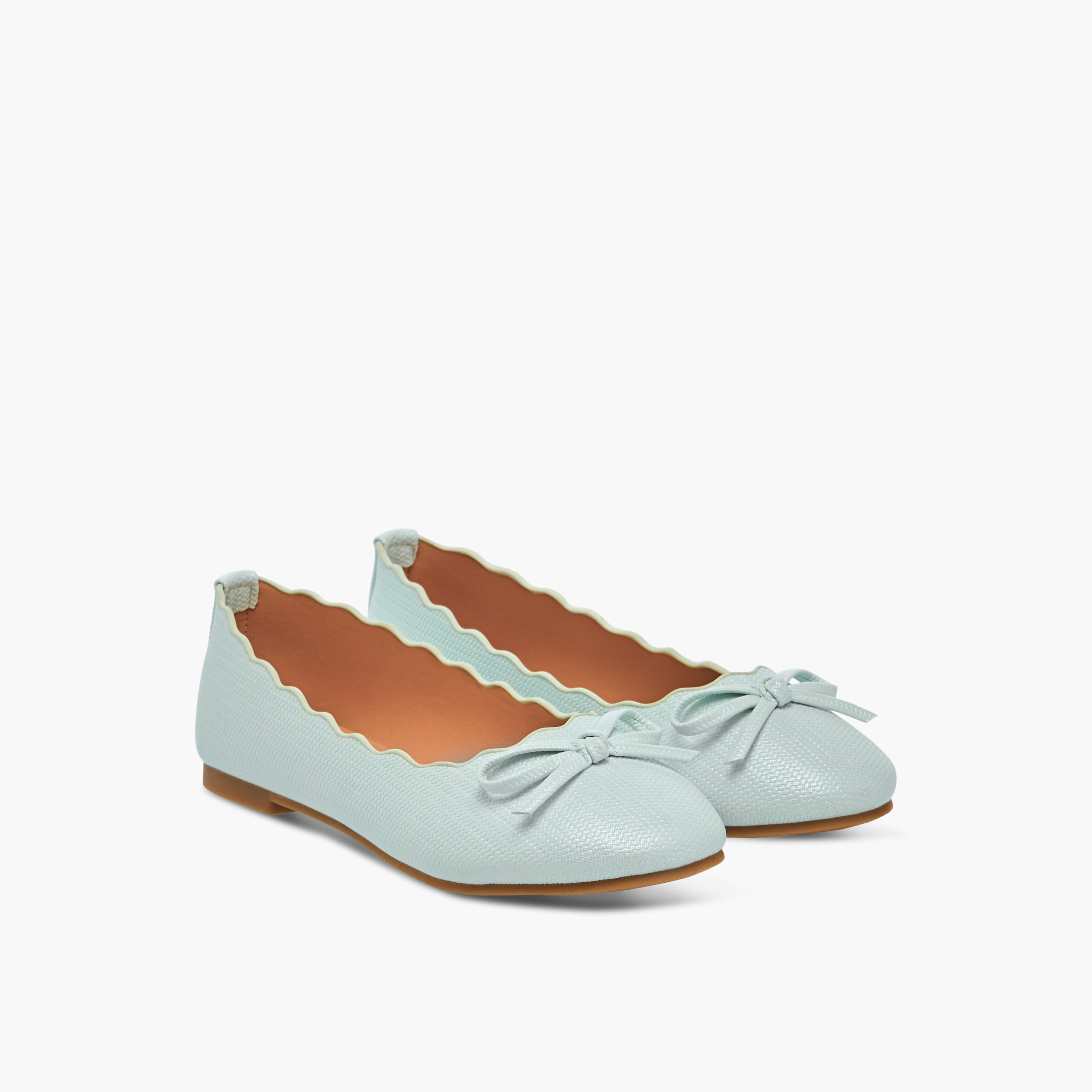 Little Missy Bow Embellished Slip-On Ballerina Shoes-girls-shoes-ballerinas-image-1