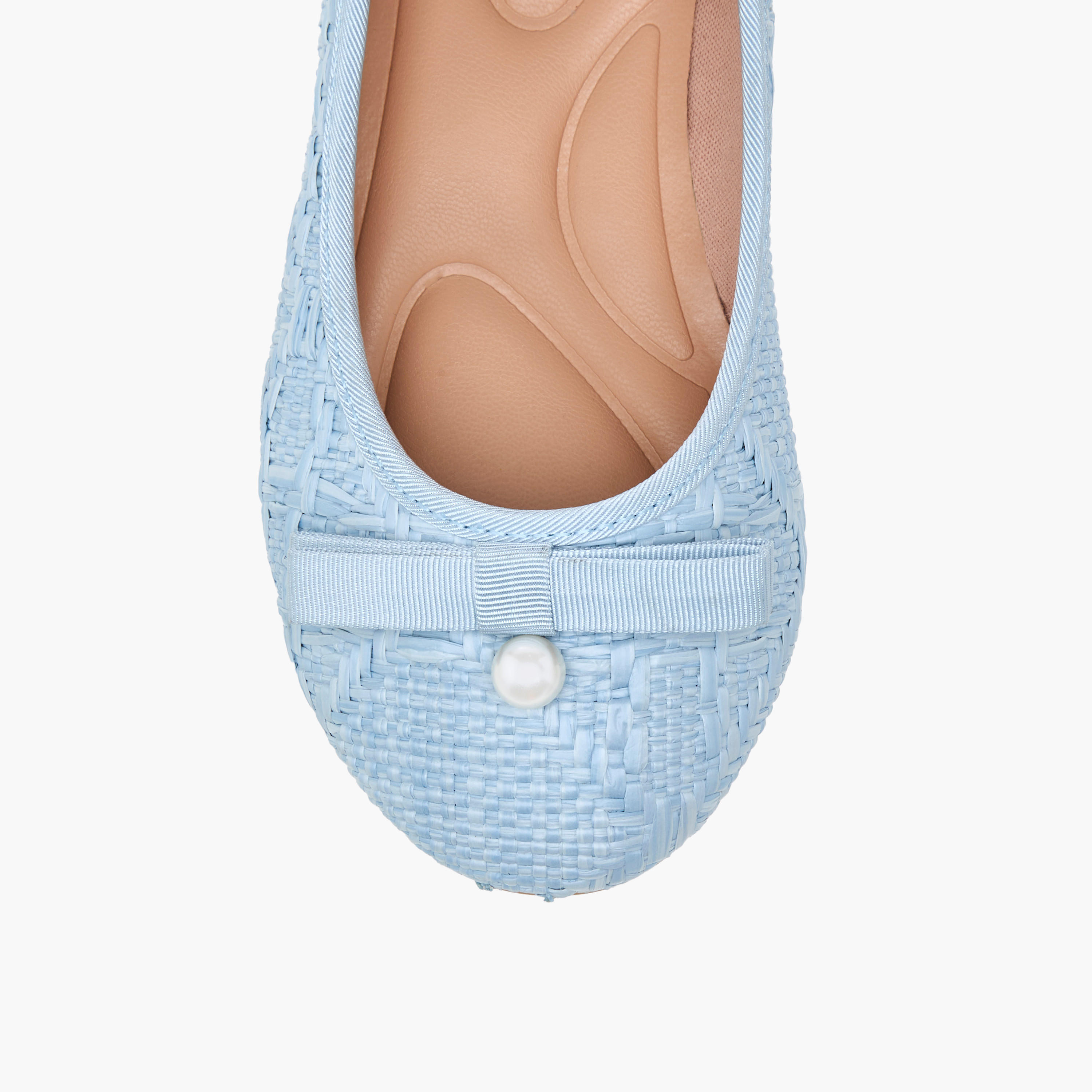 Little Missy Bow Applique Slip-On Ballerina Shoes-girls-shoes-ballerinas-image-4