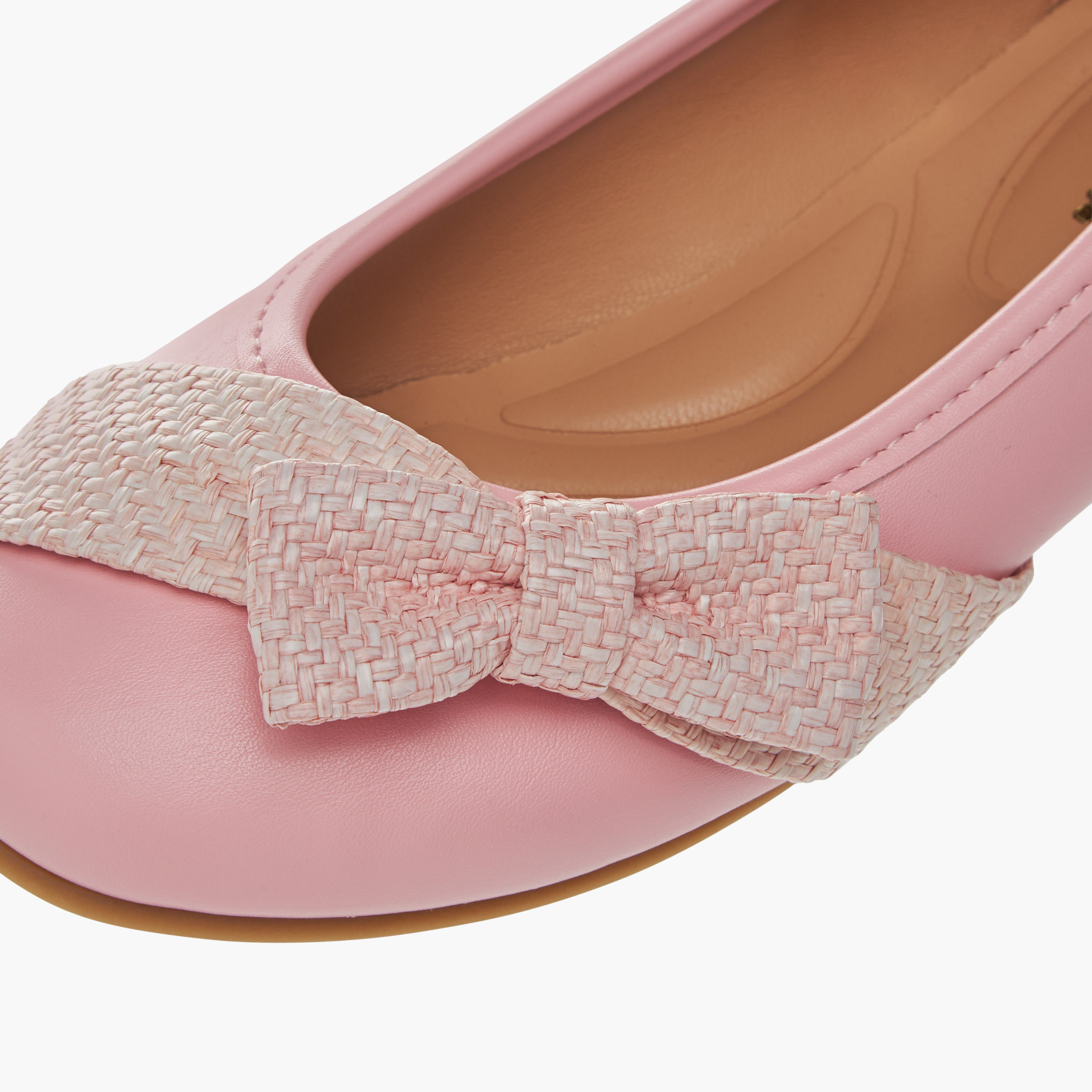 حذاء باليرينا سهل الارتداء بزينة فيونكة من ليتل ميسي-girls-shoes-ballerinas-image-18