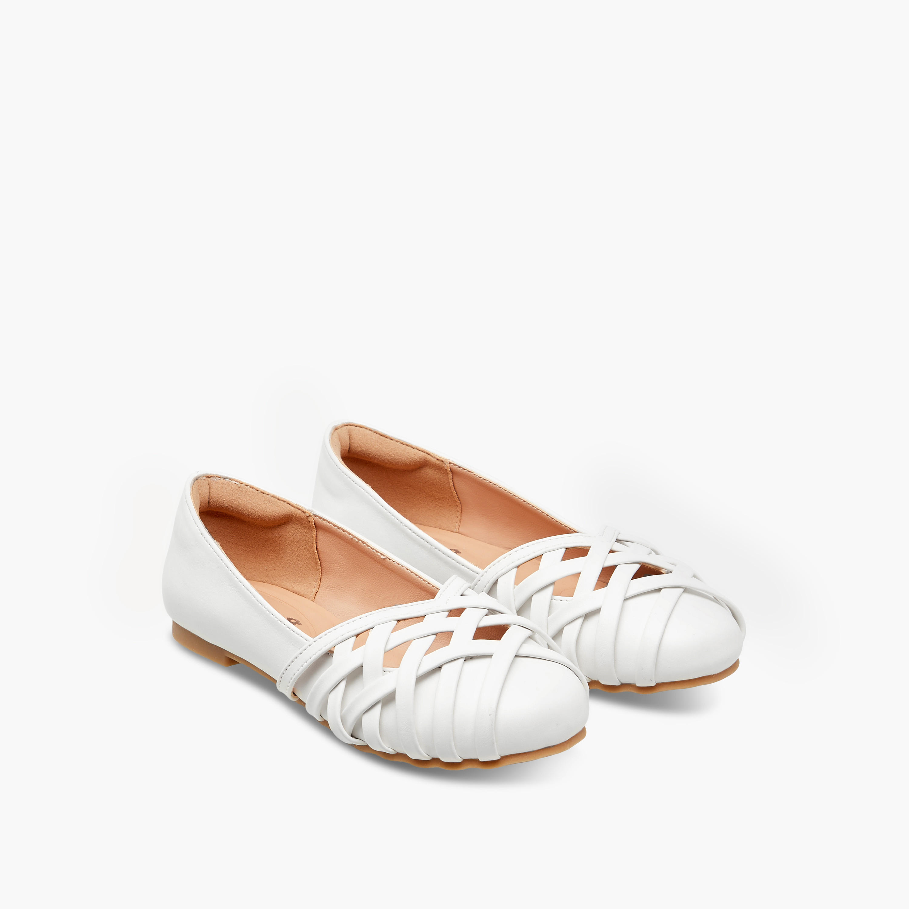 حذاء باليرينا سهل الارتداء من ليتل ميسي-girls-shoes-ballerinas-image-1