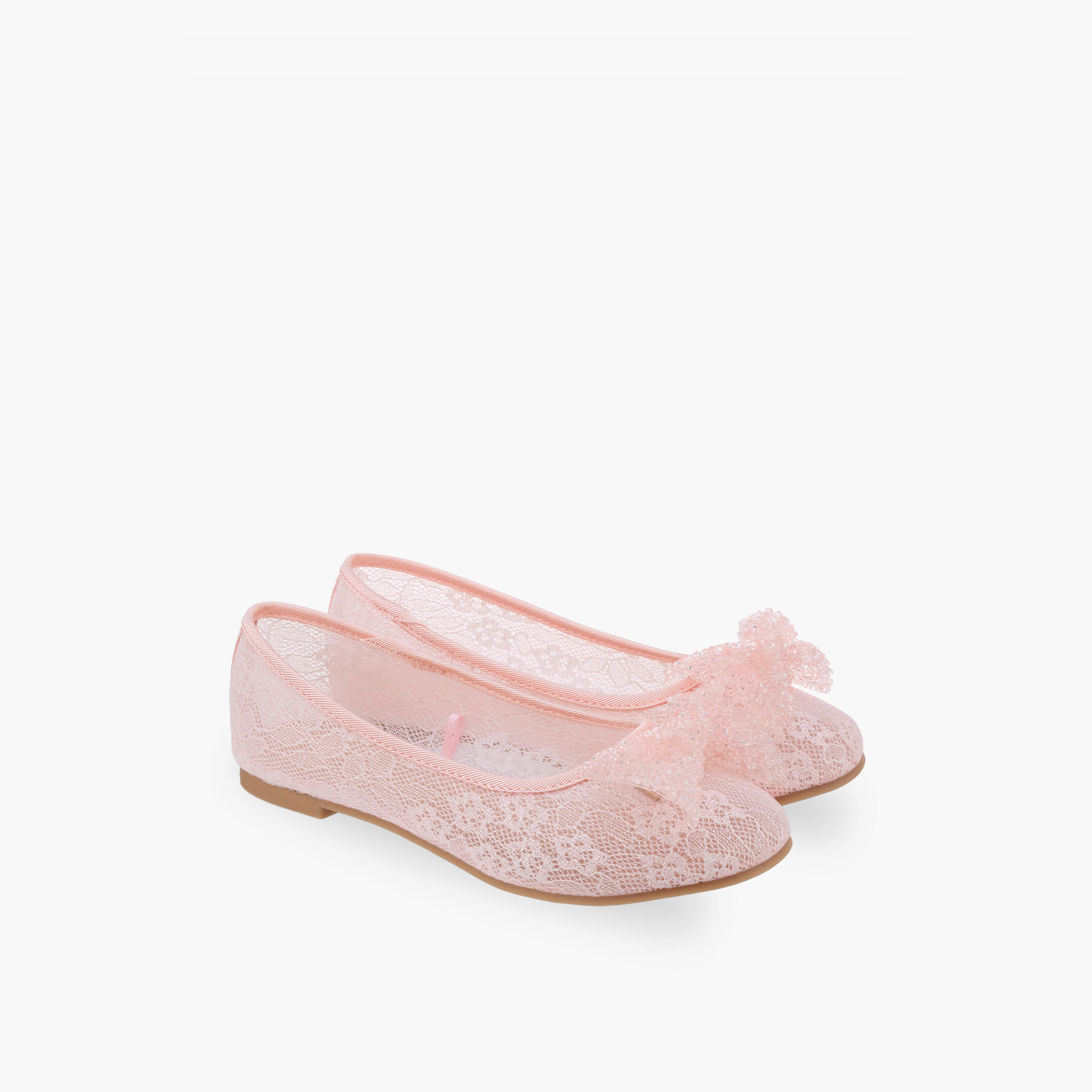 Little Missy Girls Slip-On Ballerina Shoes-girls-shoes-ballerinas-image-1