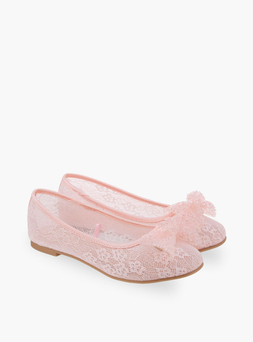 Little Missy Girls Slip-On Ballerina Shoes-girls-shoes-ballerinas-image-1
