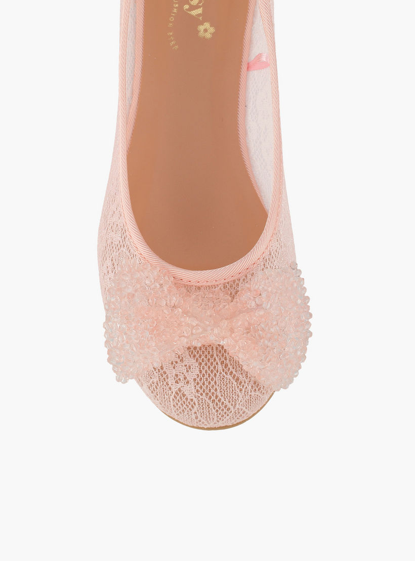 Little Missy Girls Slip-On Ballerina Shoes-girls-shoes-ballerinas-image-4