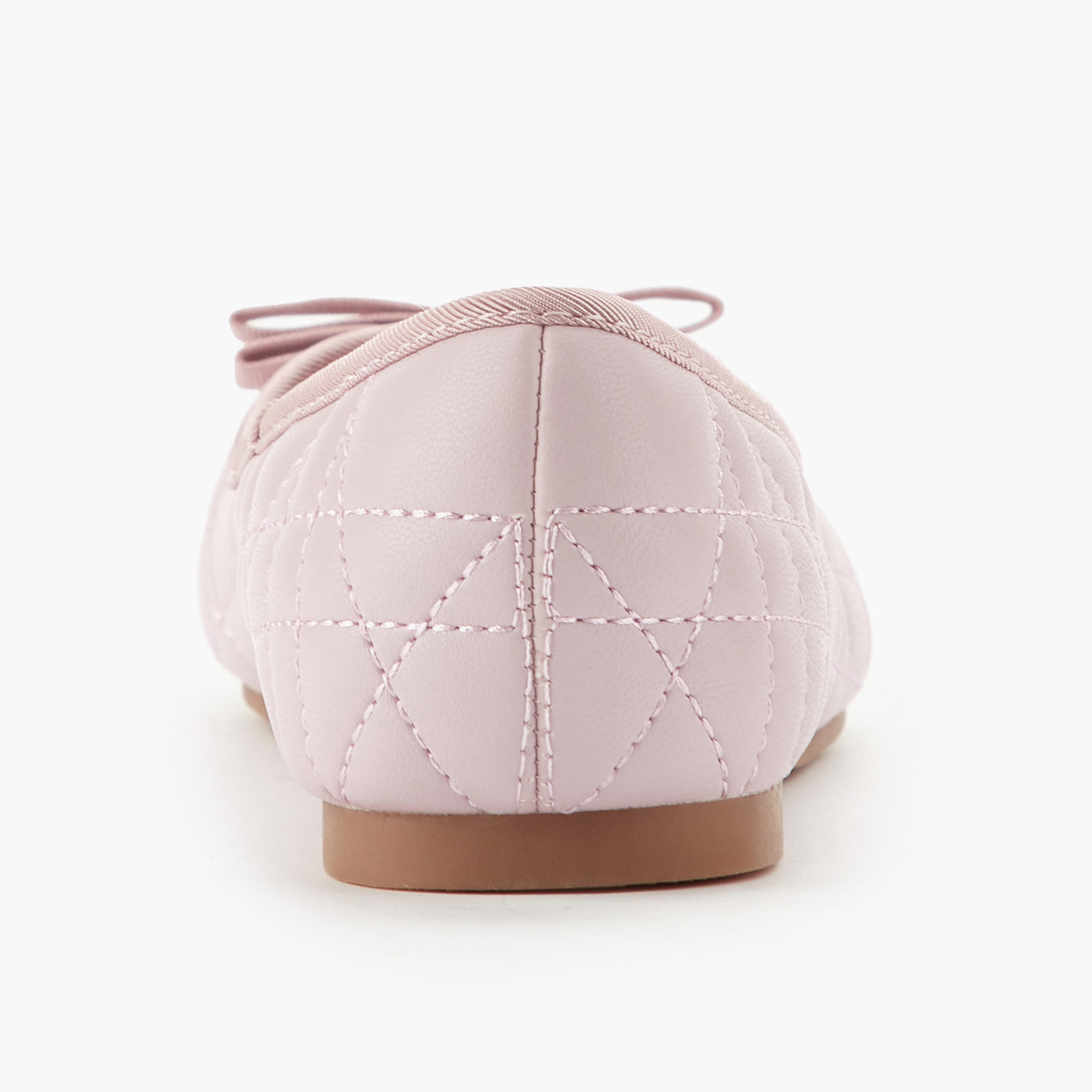 Little Missy Girls Quilted Ballerina Shoes-girls-shoes-ballerinas-image-5