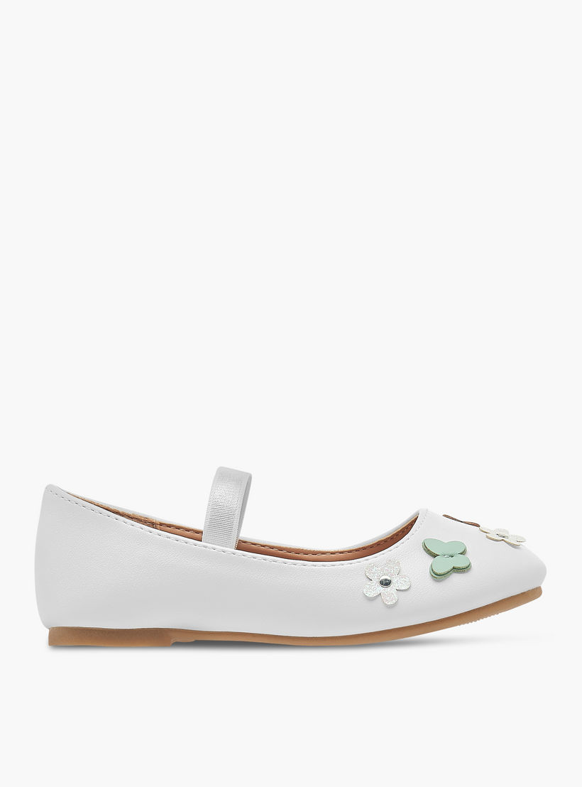 Flora Bella Ballerina Shoes with Elastic and Butterfly Details-girls-shoes-ballerinas-image-3