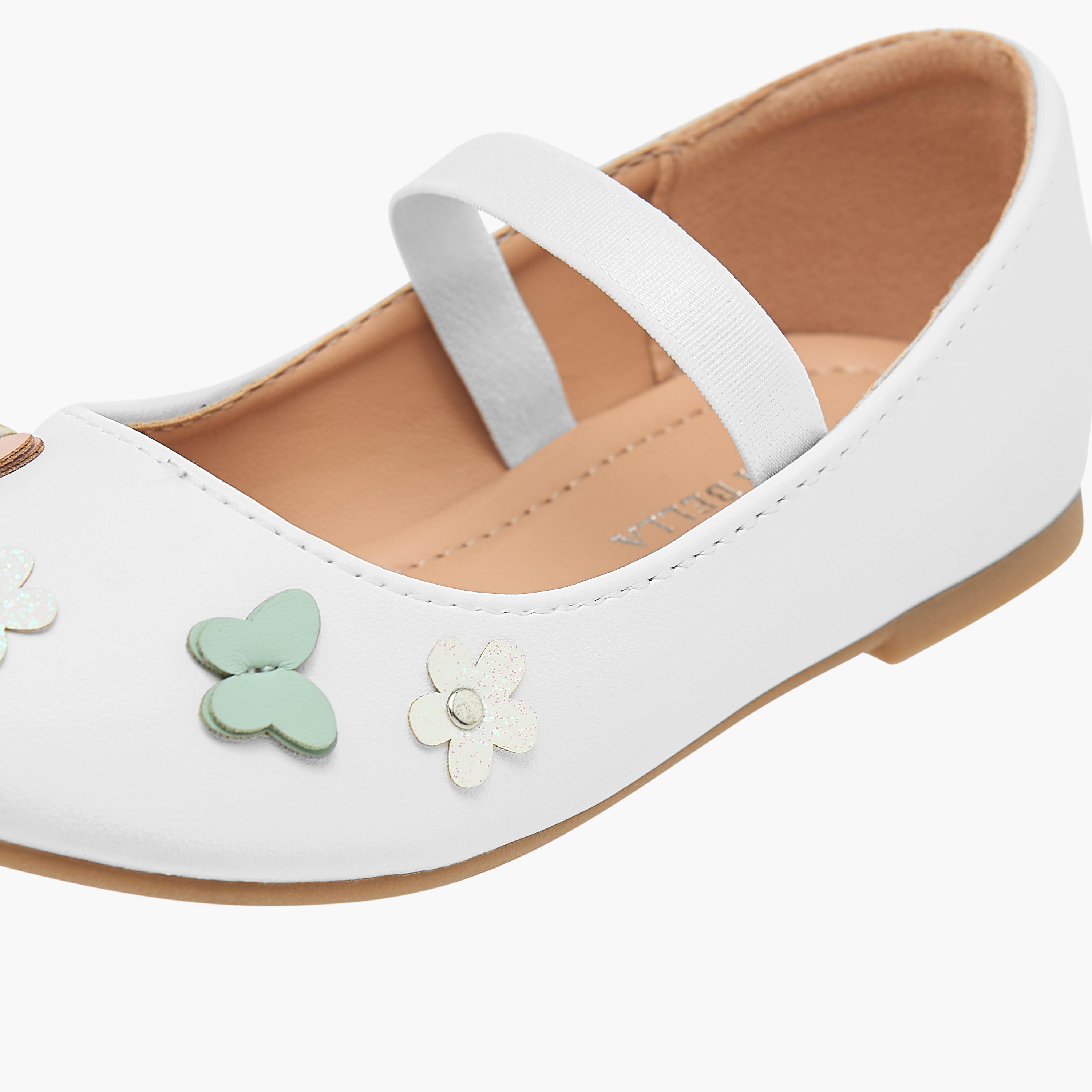 Flora Bella Ballerina Shoes with Elastic and Butterfly Details-girls-shoes-ballerinas-image-6