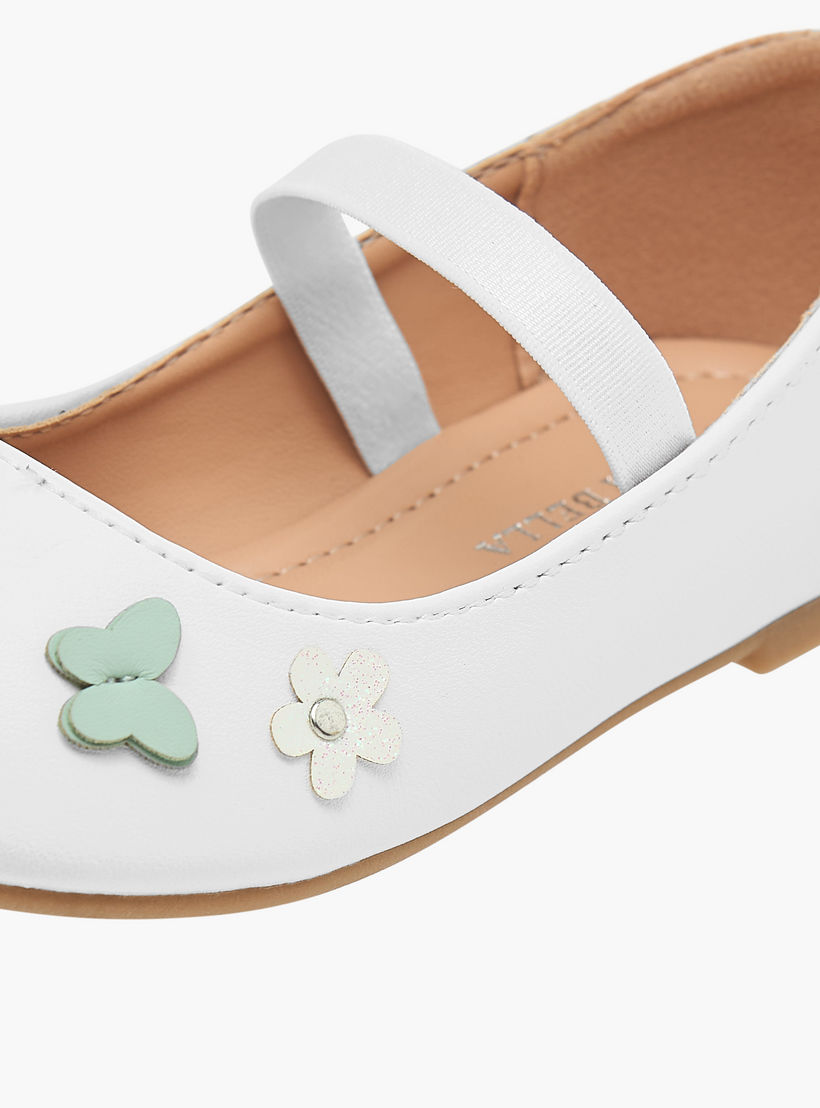 Flora Bella Ballerina Shoes with Elastic and Butterfly Details-girls-shoes-ballerinas-image-6