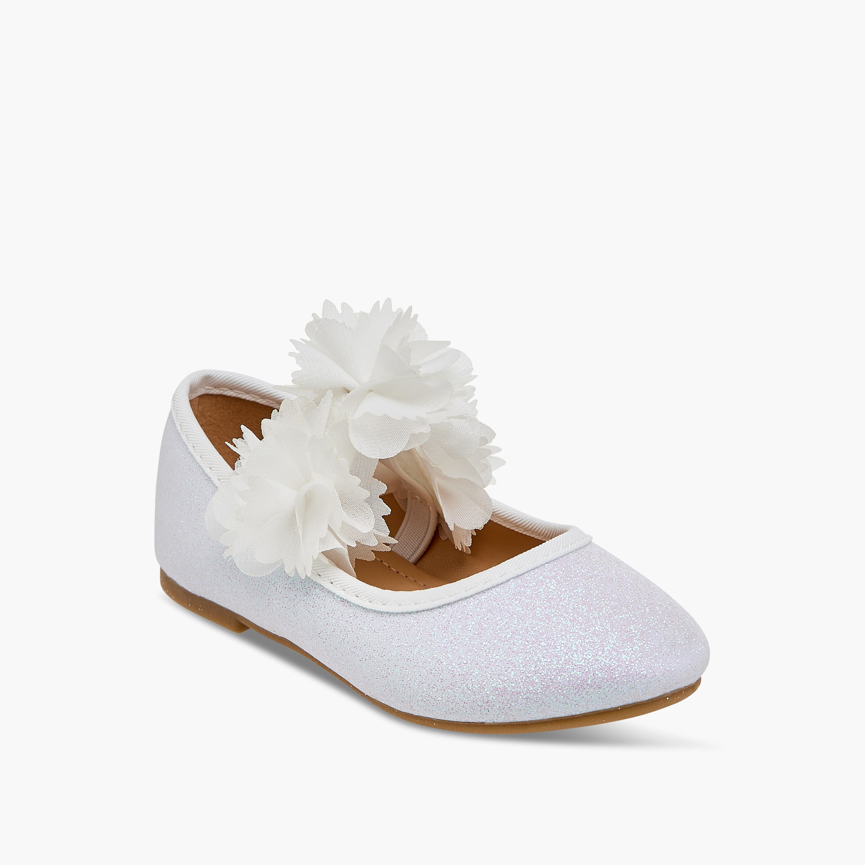 حذاء باليرينا مزين بحزام مطاطي من فلورا بيلا-girls-shoes-maryjanes-image-2