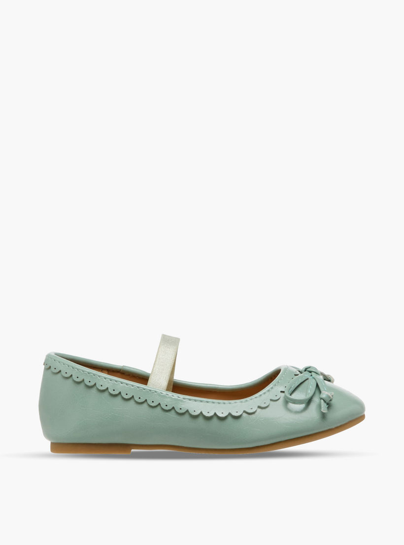Flora Bella Girls Scallop Detail Elasticated Strap Ballerina Shoes-girls-shoes-ballerinas-image-3
