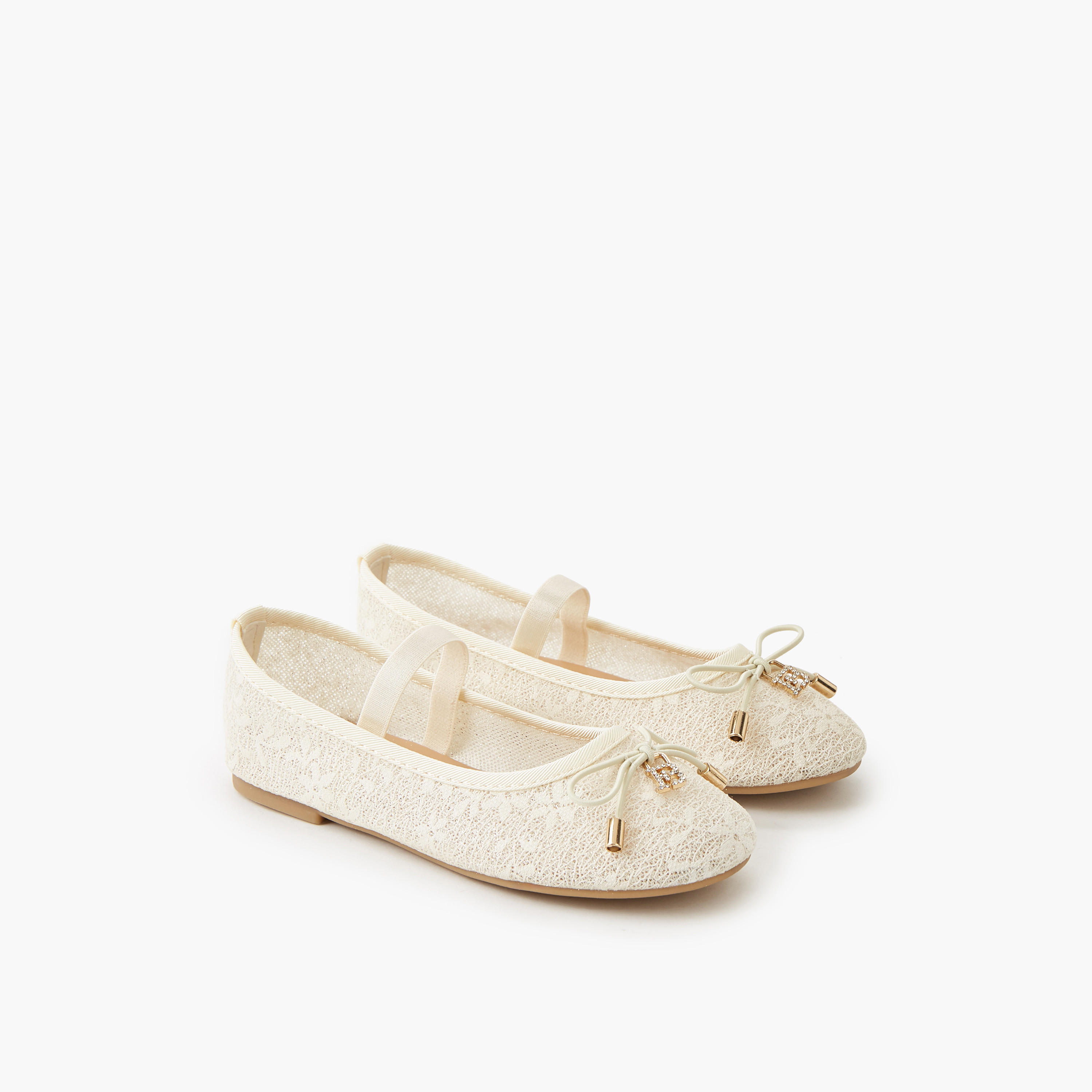 Flora Bella Girls Slip-On Ballerina Shoes-girls-shoes-ballerinas-image-1