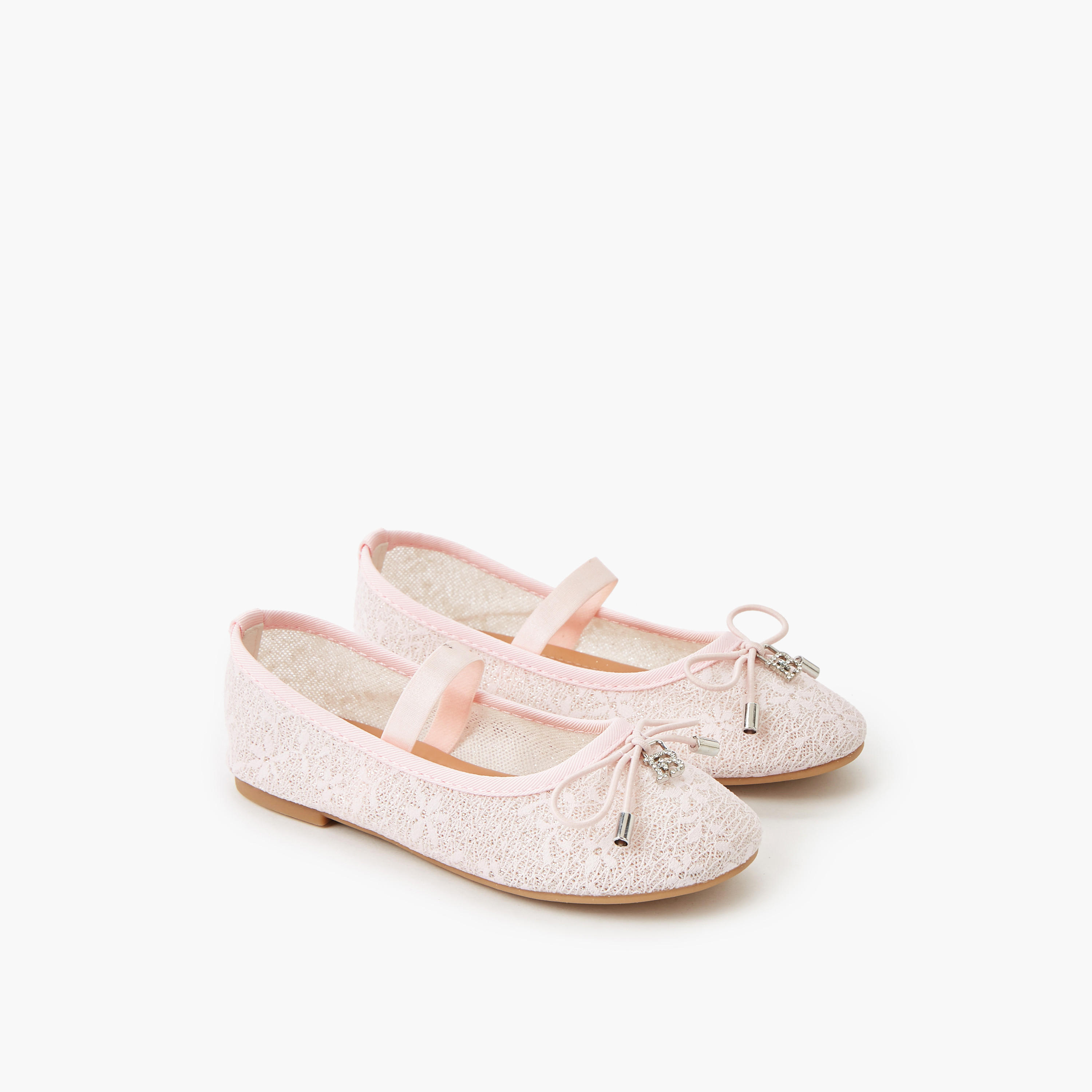 Flora Bella Girls Slip-On Ballerina Shoes-girls-shoes-ballerinas-image-1