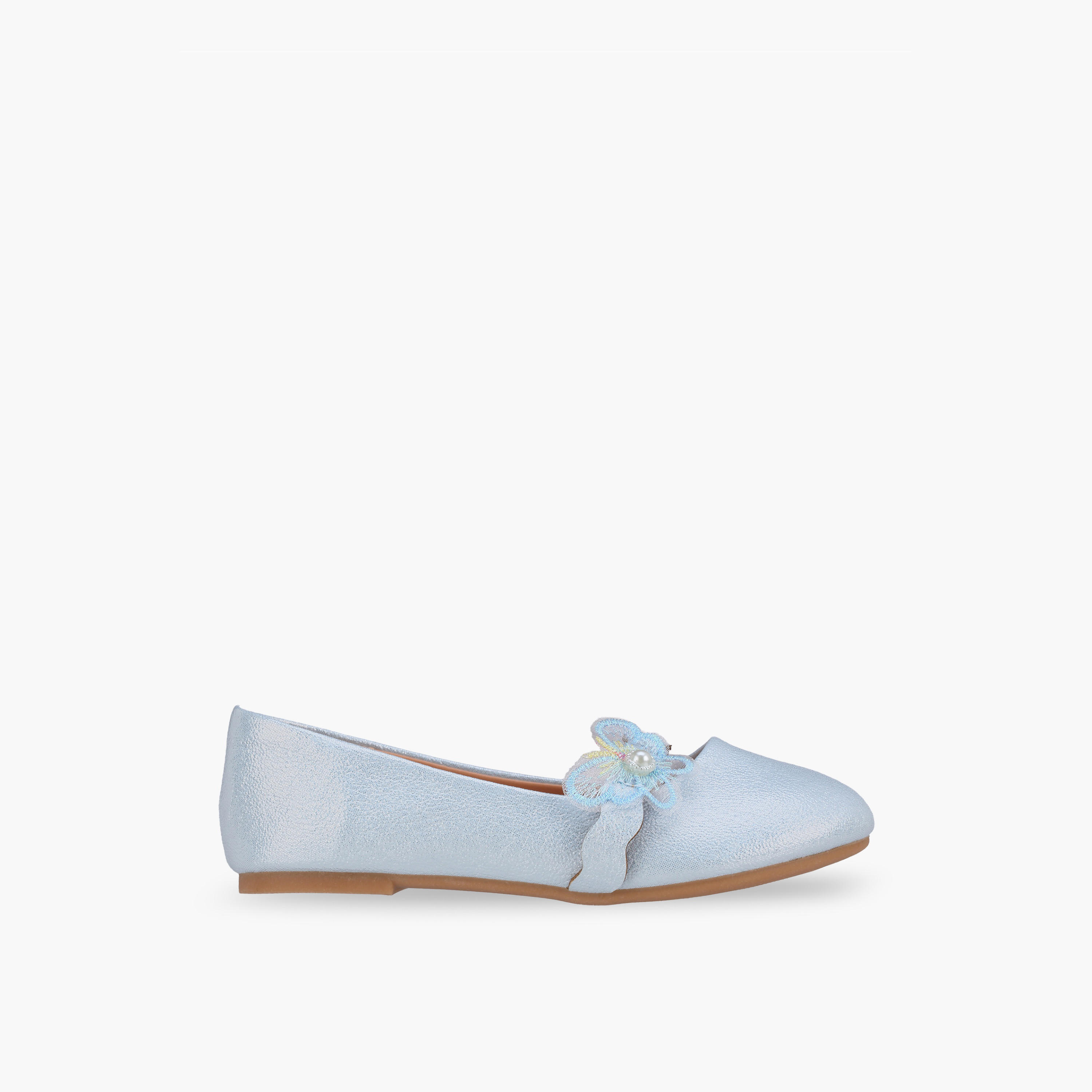 حذاء باليرينا بتزيينات فراشة للبنات من فلورا بيلا-girls-shoes-ballerinas-image-3
