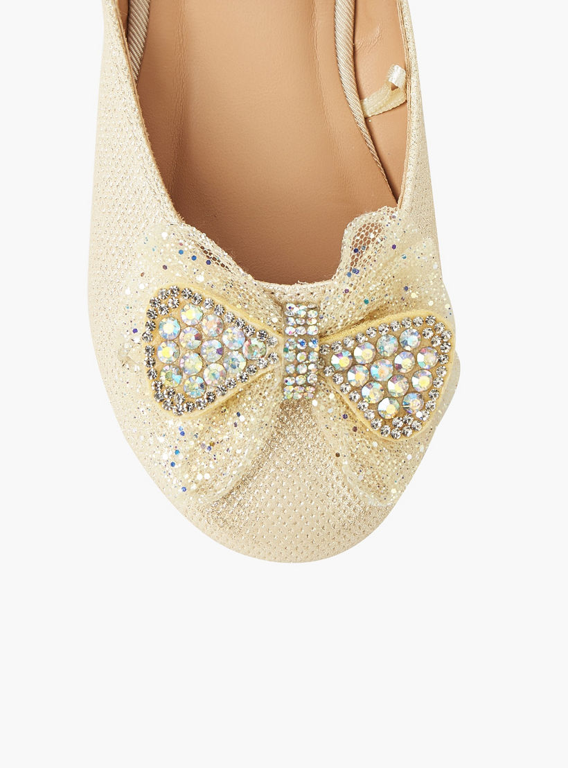 Flora Bella Girls Hook and Loop Ballerina Shoes-girls-shoes-ballerinas-image-5