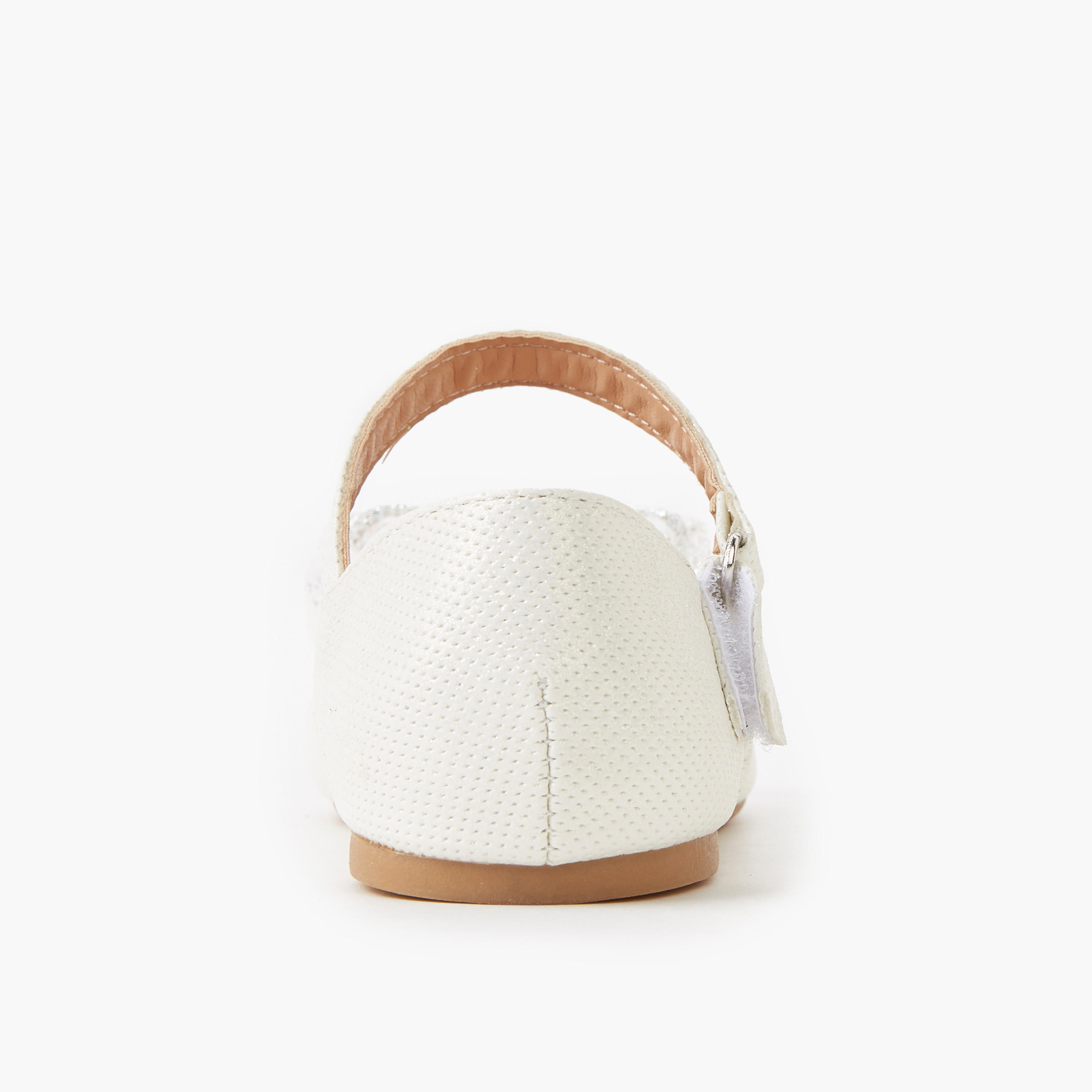 Flora Bella Girls Hook and Loop Ballerina Shoes-girls-shoes-ballerinas-image-4