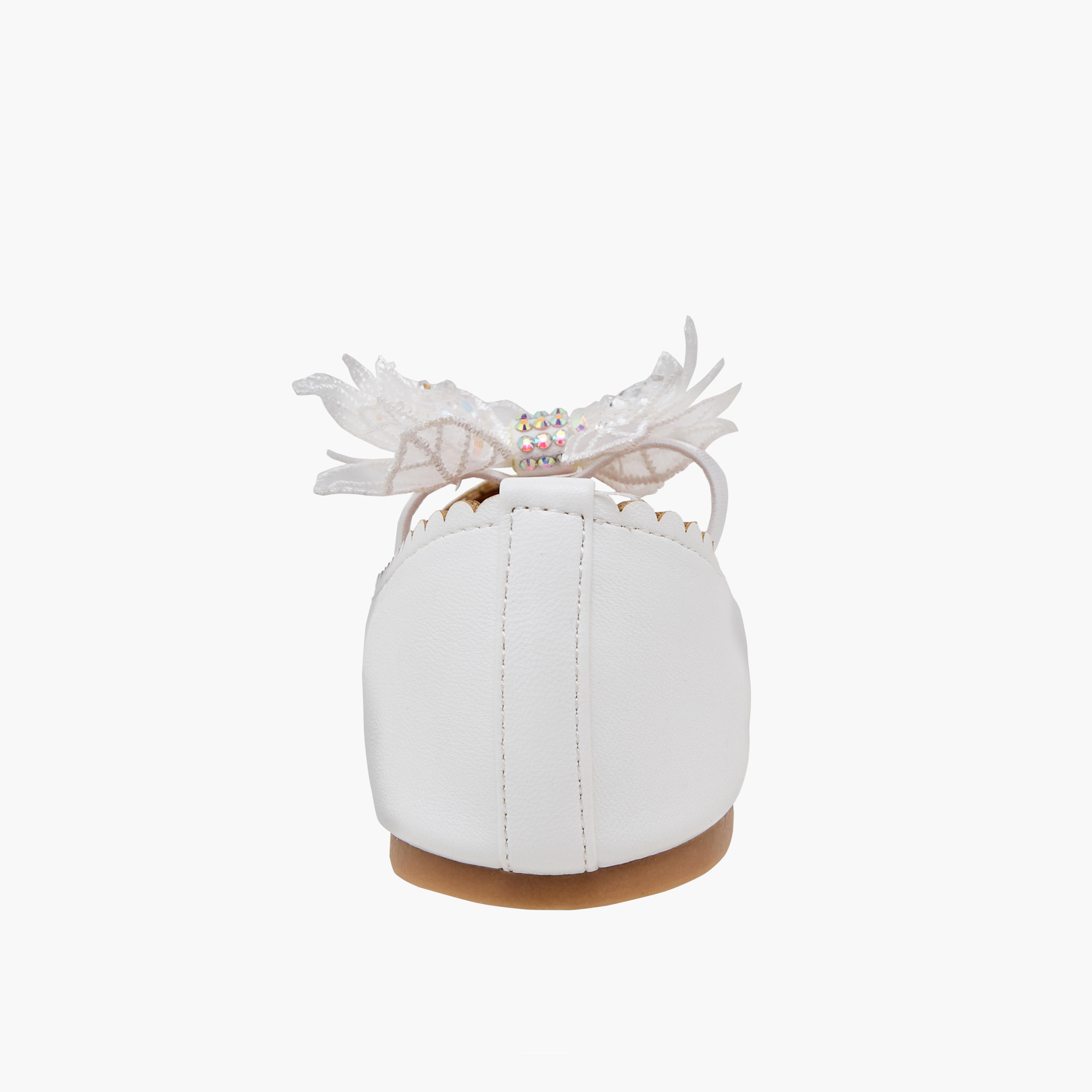 Flora Bella Girls Flower Embellished Ballerina Shoes-girls-shoes-ballerinas-image-5