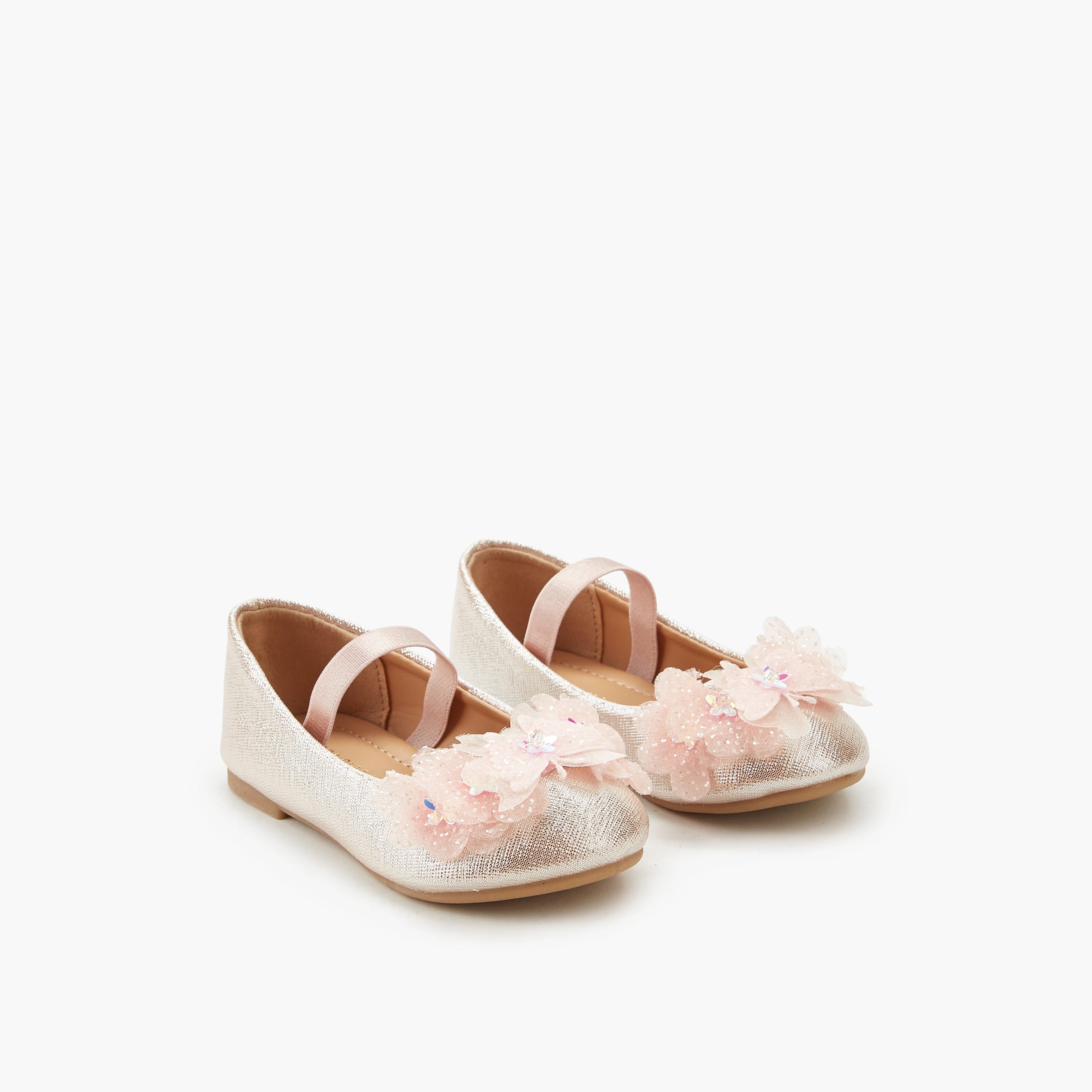 Flora Bella Girls Slip-On Ballerina Shoes-girls-shoes-ballerinas-image-1
