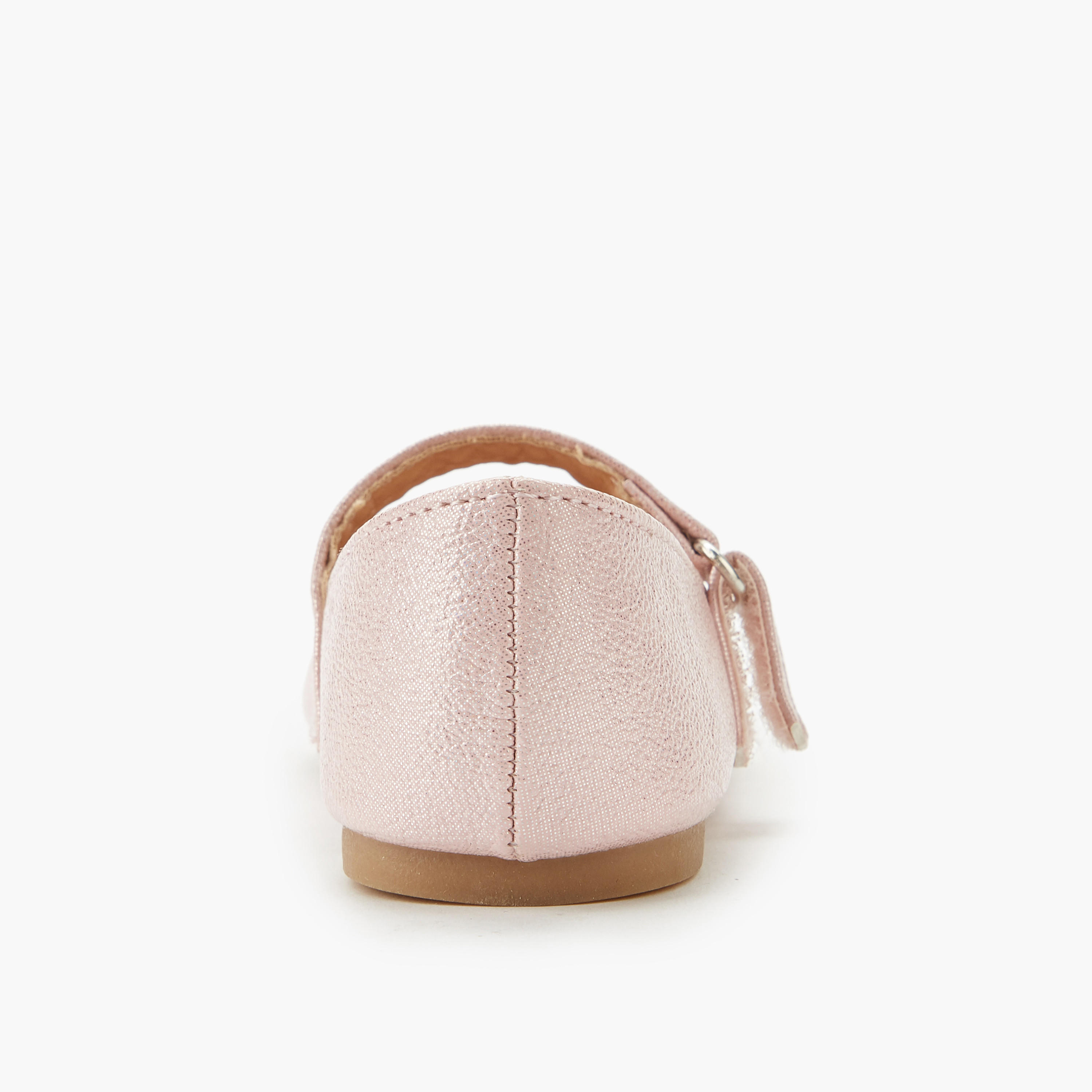 حذاء باليرينا بشريط إغلاق لاصق للبنات من فلورا بيلا-girls-shoes-maryjanes-image-5