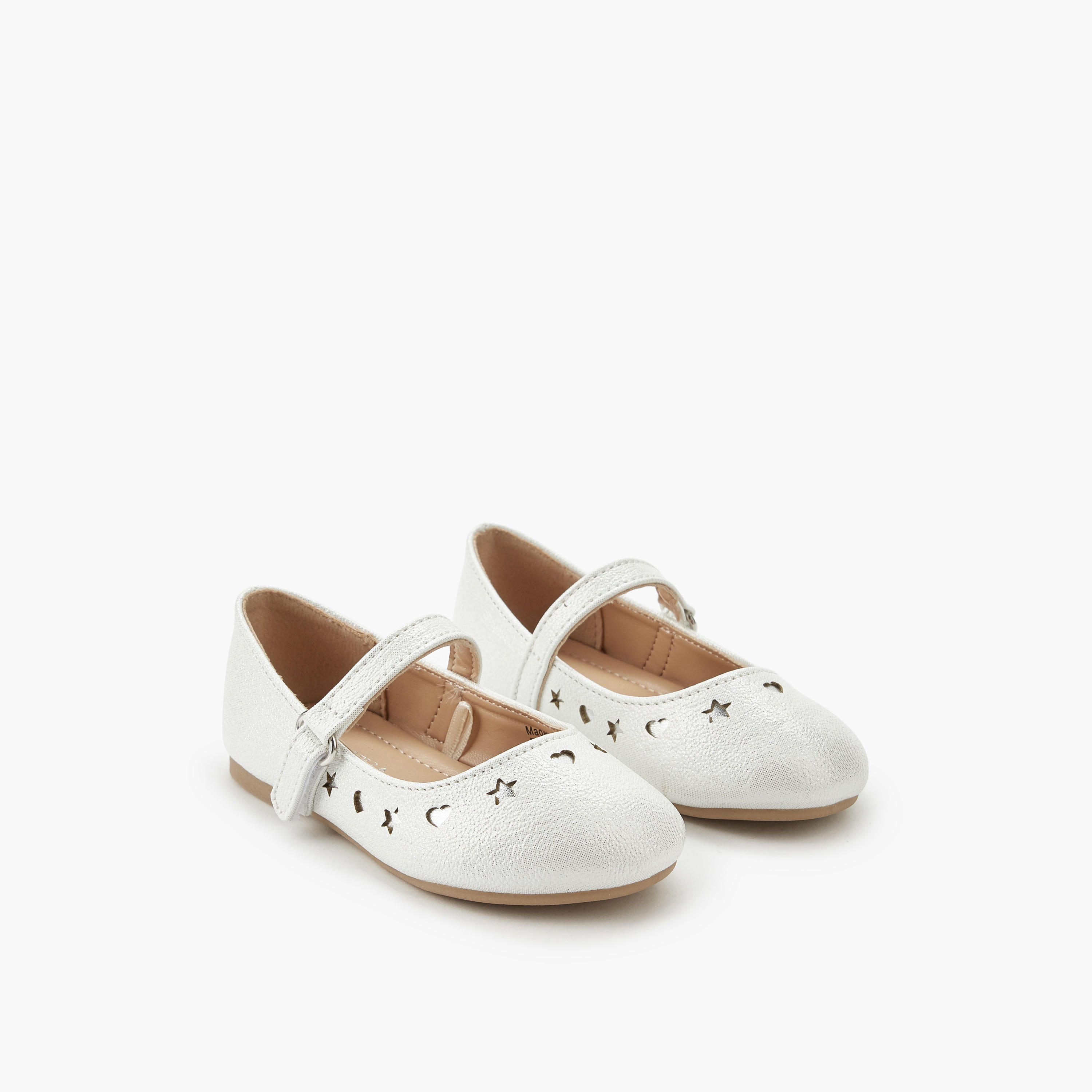 Flora Bella Girls Hook and Loop Ballerina Shoes-girls-shoes-maryjanes-image-1