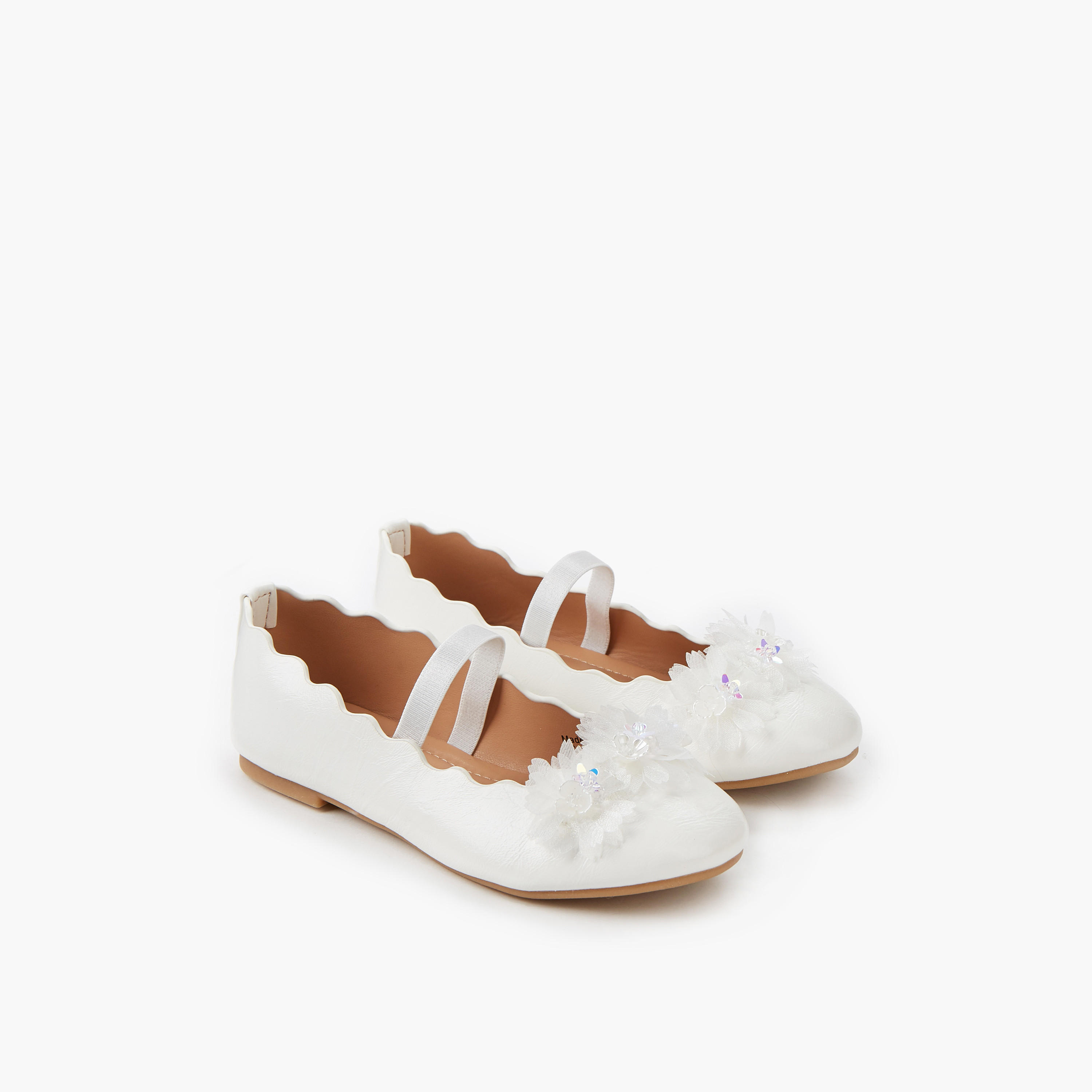 Flora Bella Girls Slip-On Ballerina Shoes-girls-shoes-ballerinas-image-1