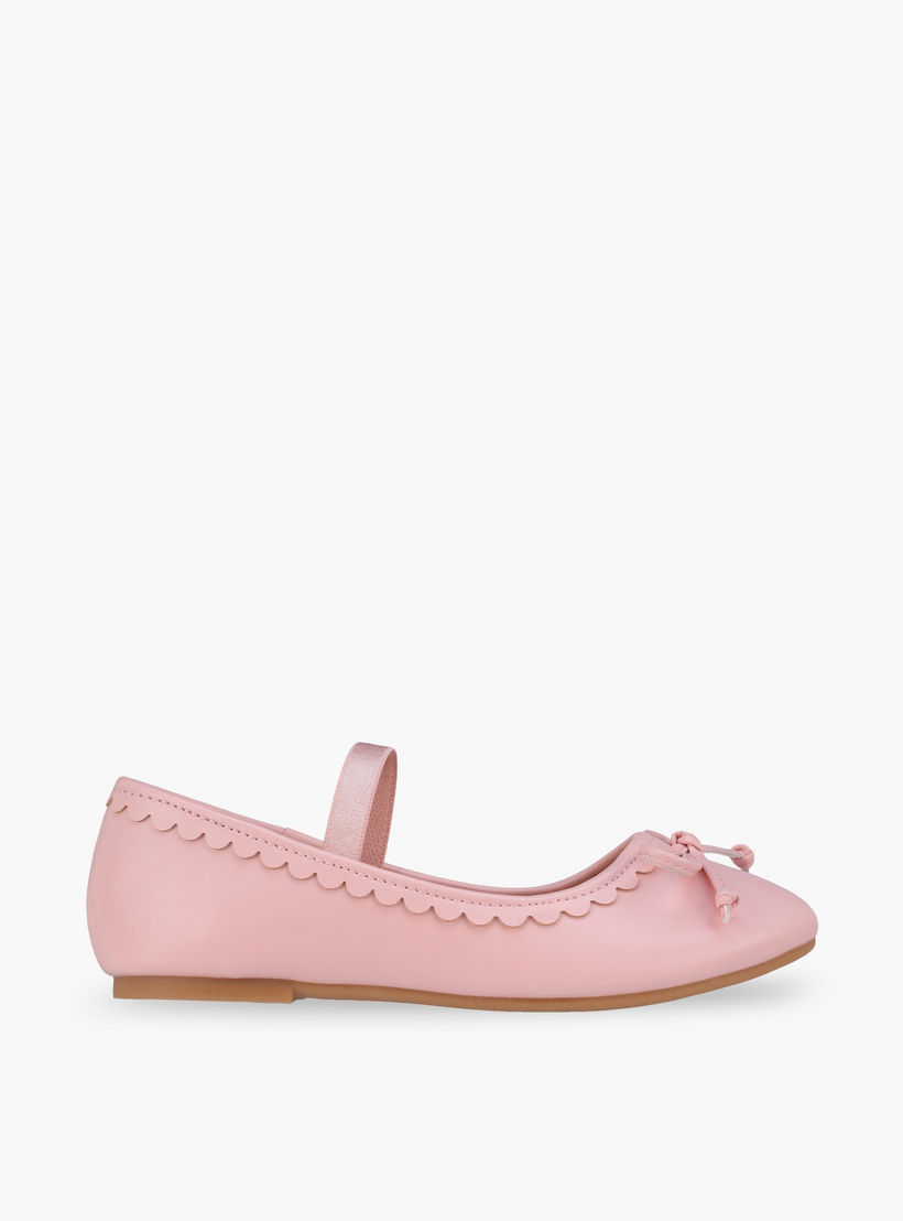 Flora Bella Girls Scallop Detail Ballerina Shoes-girls-shoes-ballerinas-image-3