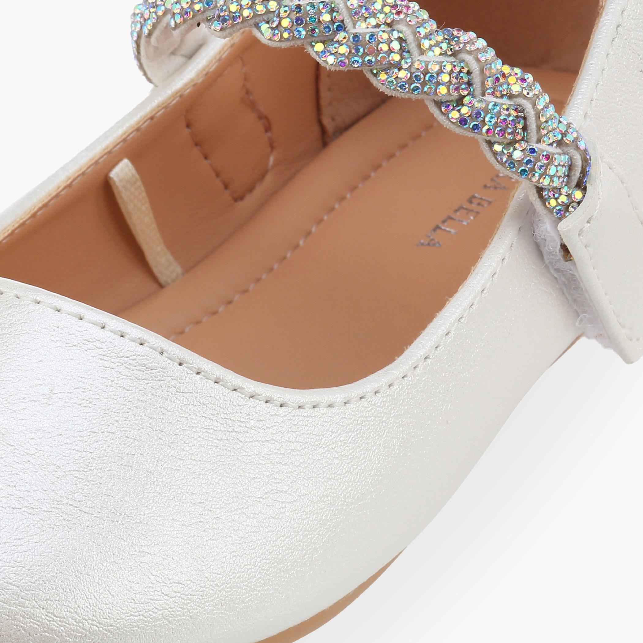 Flora Bella Girls Embellished Hook & Loop Mary Jane Shoes-girls-shoes-maryjanes-image-6