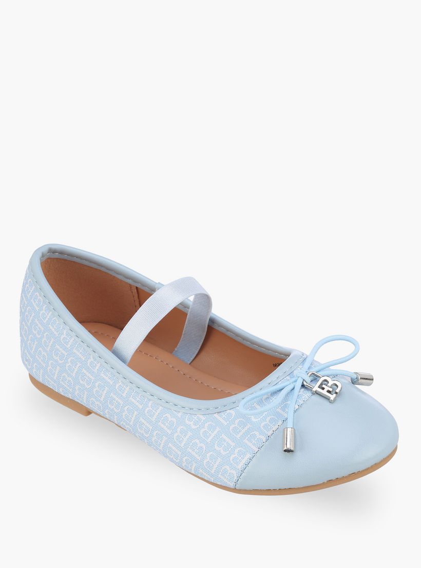 Flora Bella Girls Elasticated Strap Ballerina Shoes-girls-shoes-ballerinas-image-2