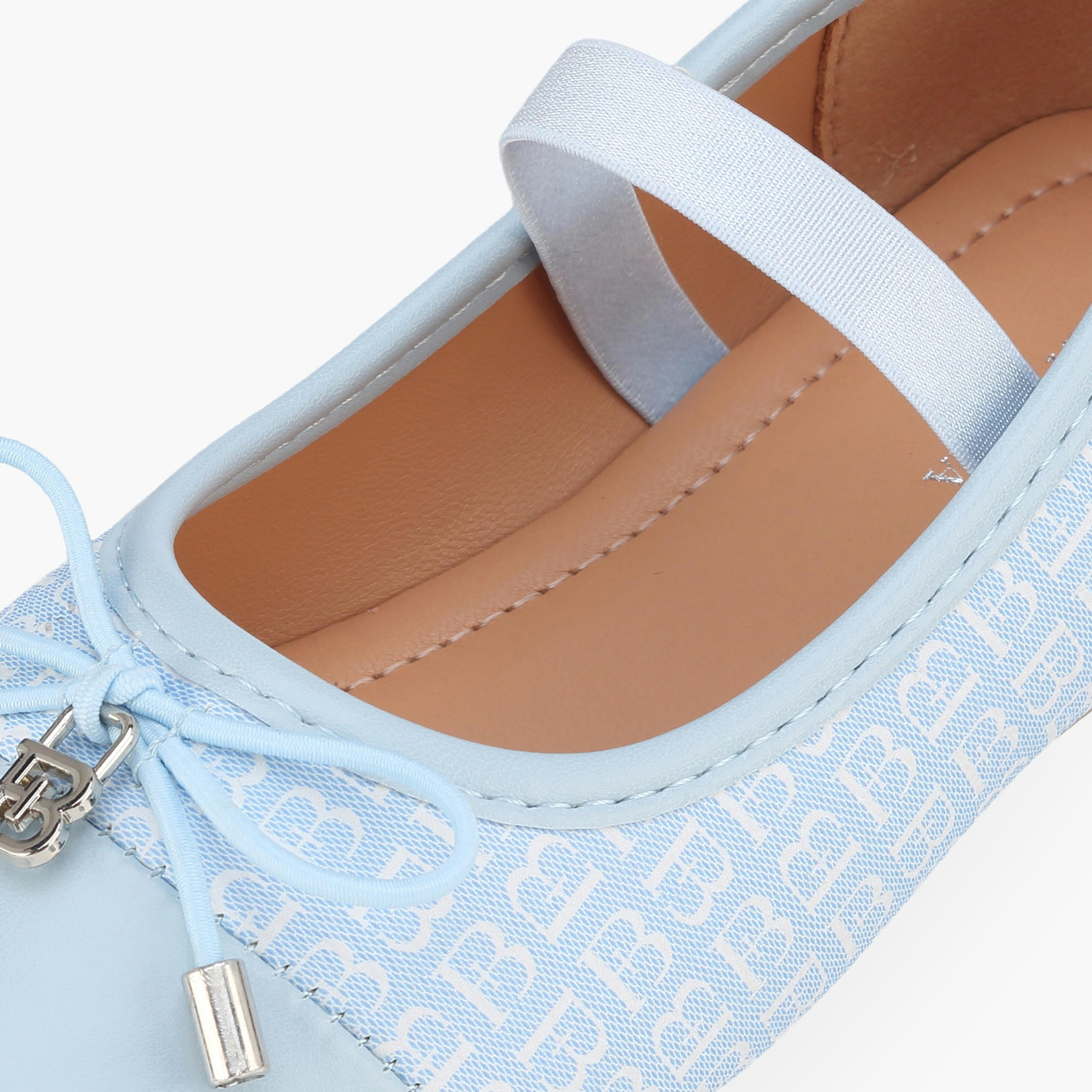 حذاء باليرينا بحزام مطاطي للبنات من فلورا بيلا-girls-shoes-ballerinas-image-6